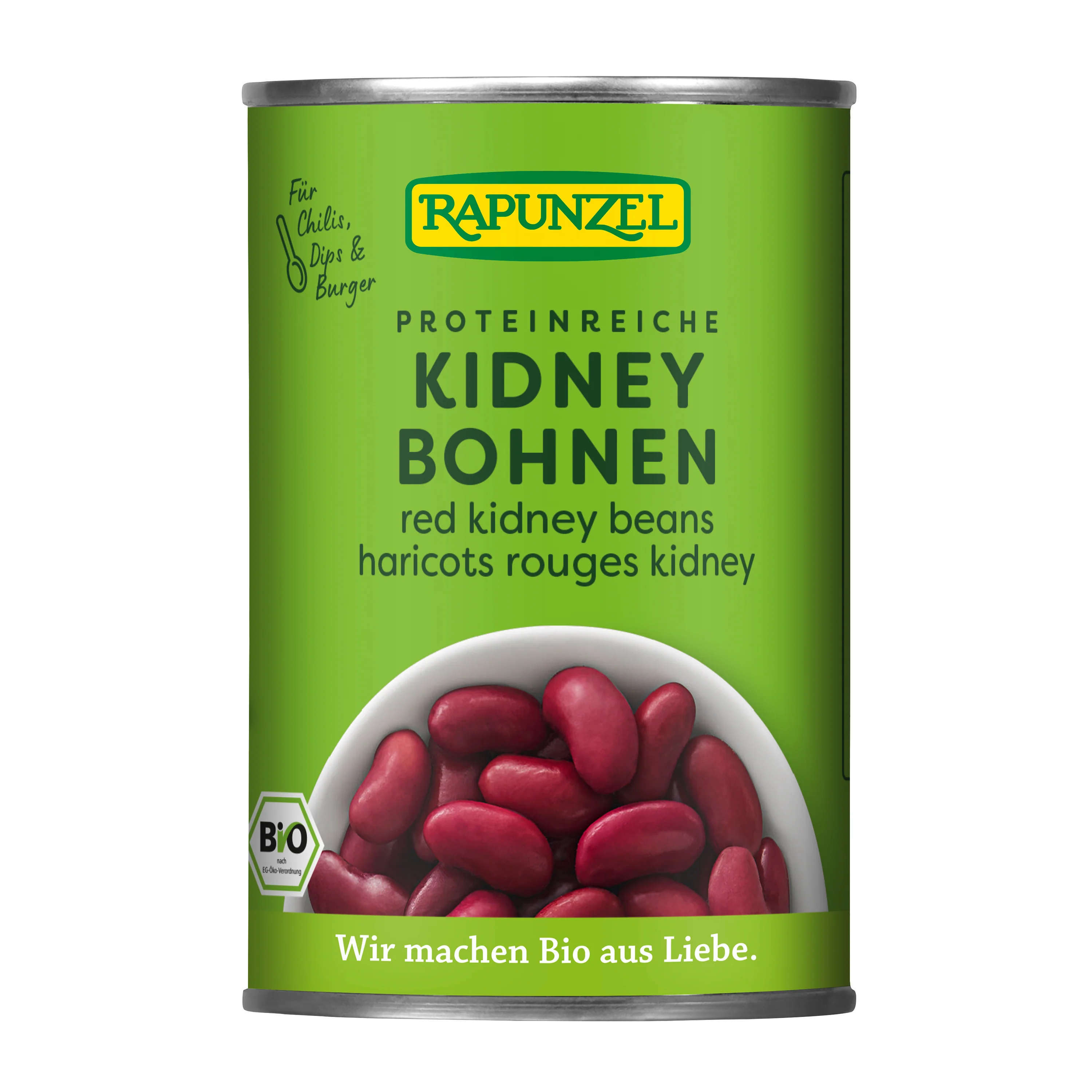Fazole červené sterilované 400 g BIO   RAPUNZEL