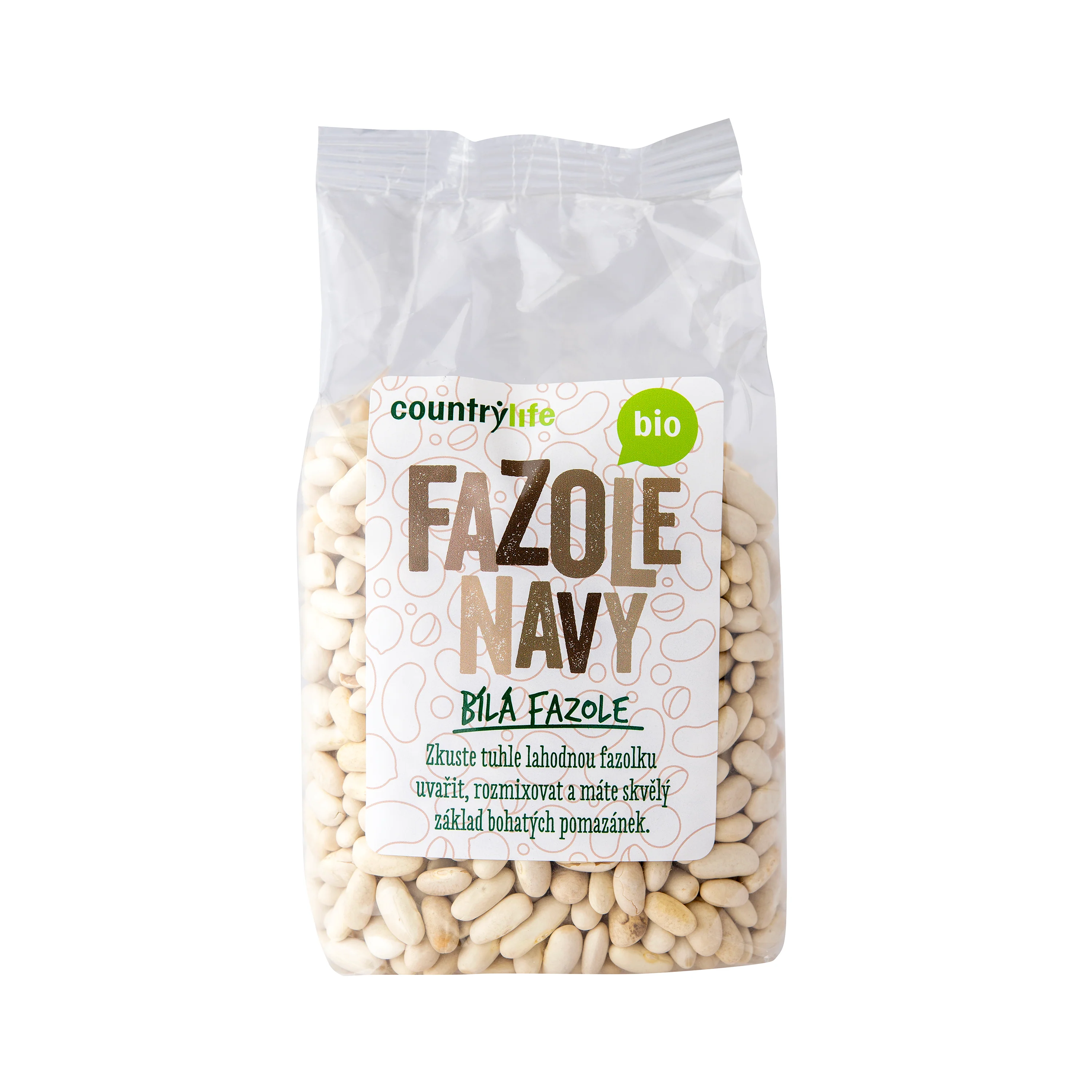 Fazole navy 500 g BIO COUNTRY LIFE