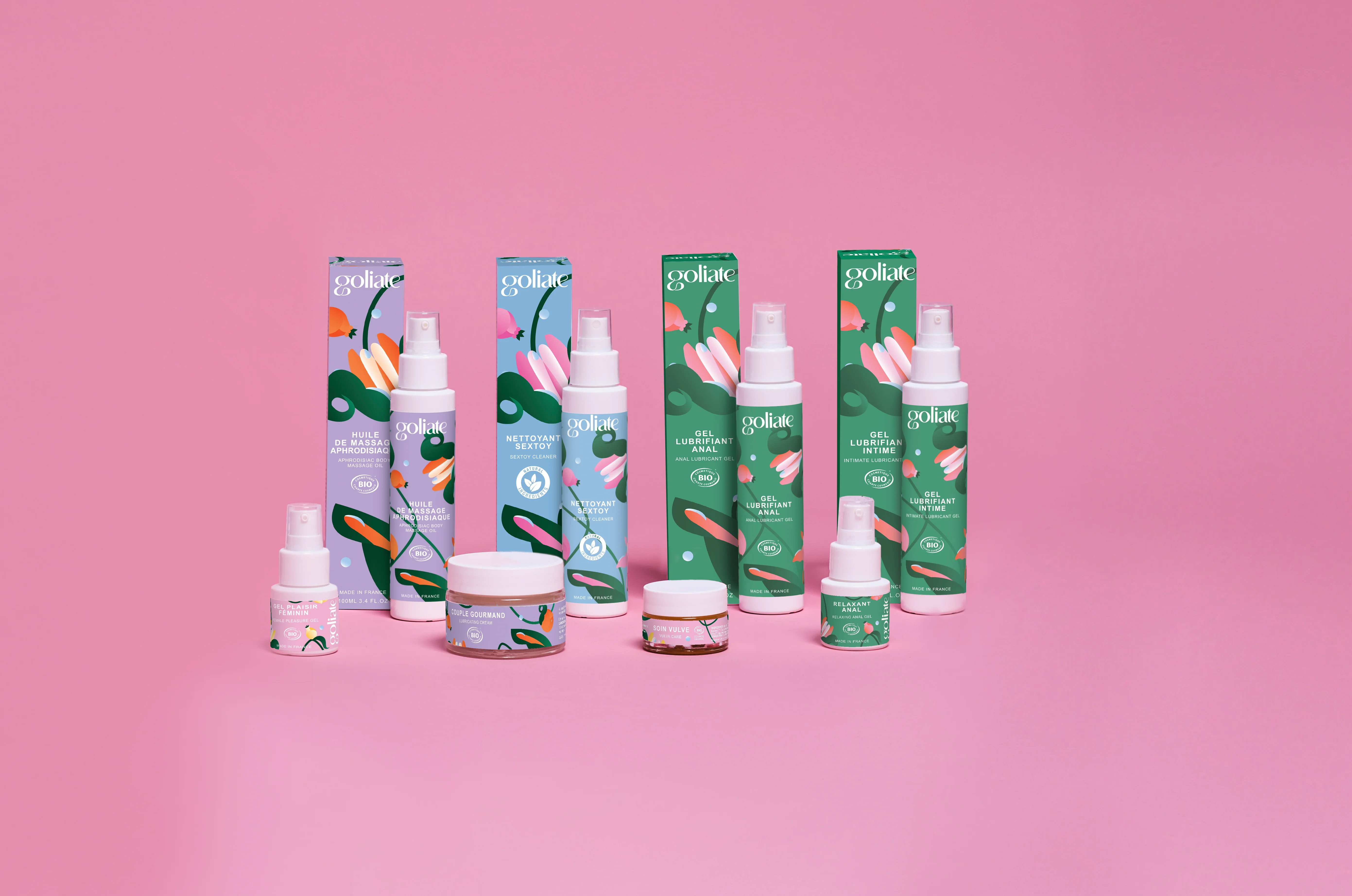 Goliate Jedlý masážní a lubrikační olej 2v1 BIO - oříšek - Image 5
