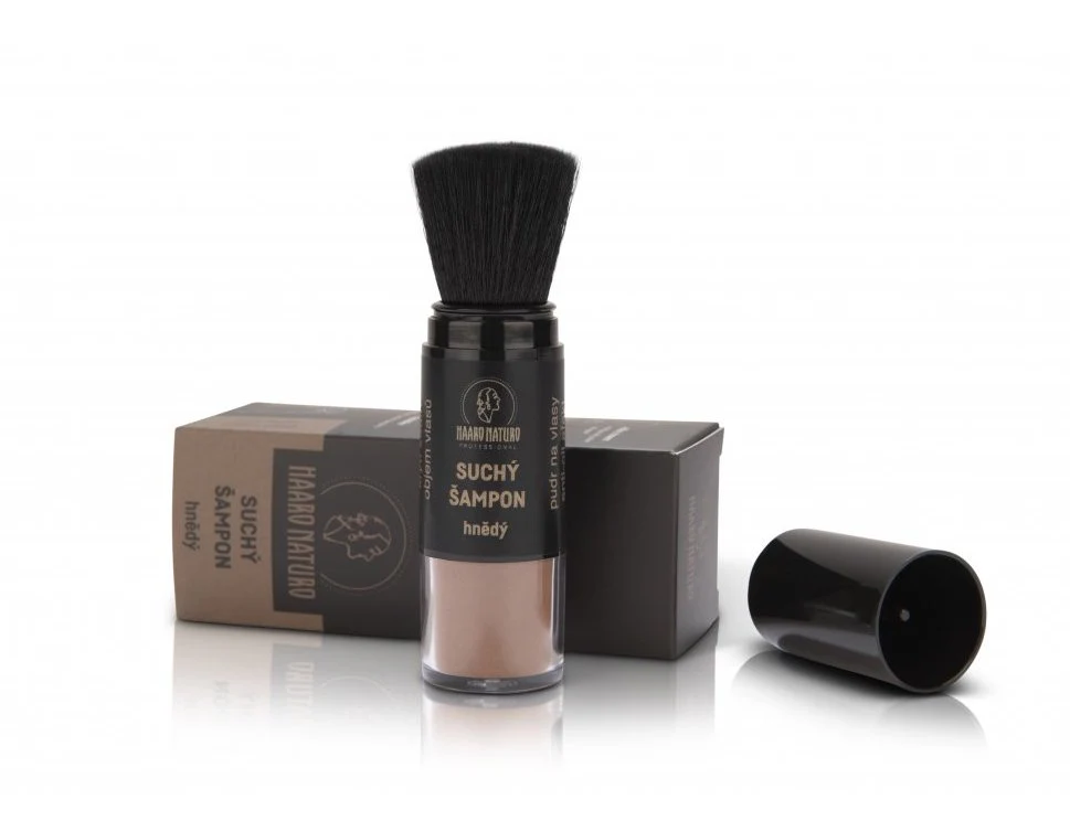 Haaro Naturo Suchý šampon HNĚDÝ - náhradní náplň (50 g) - Image 5