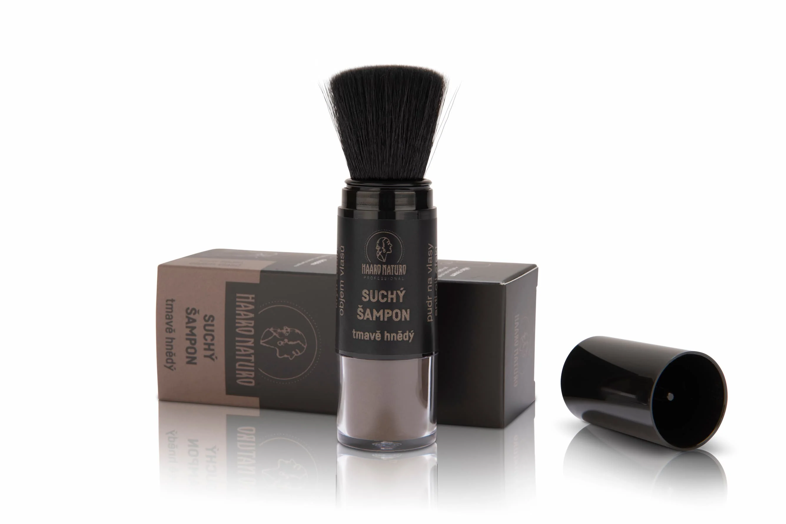 Haaro Naturo Suchý šampon HNĚDO ČERNÝ - náhradní náplň (50 g) - Image 5