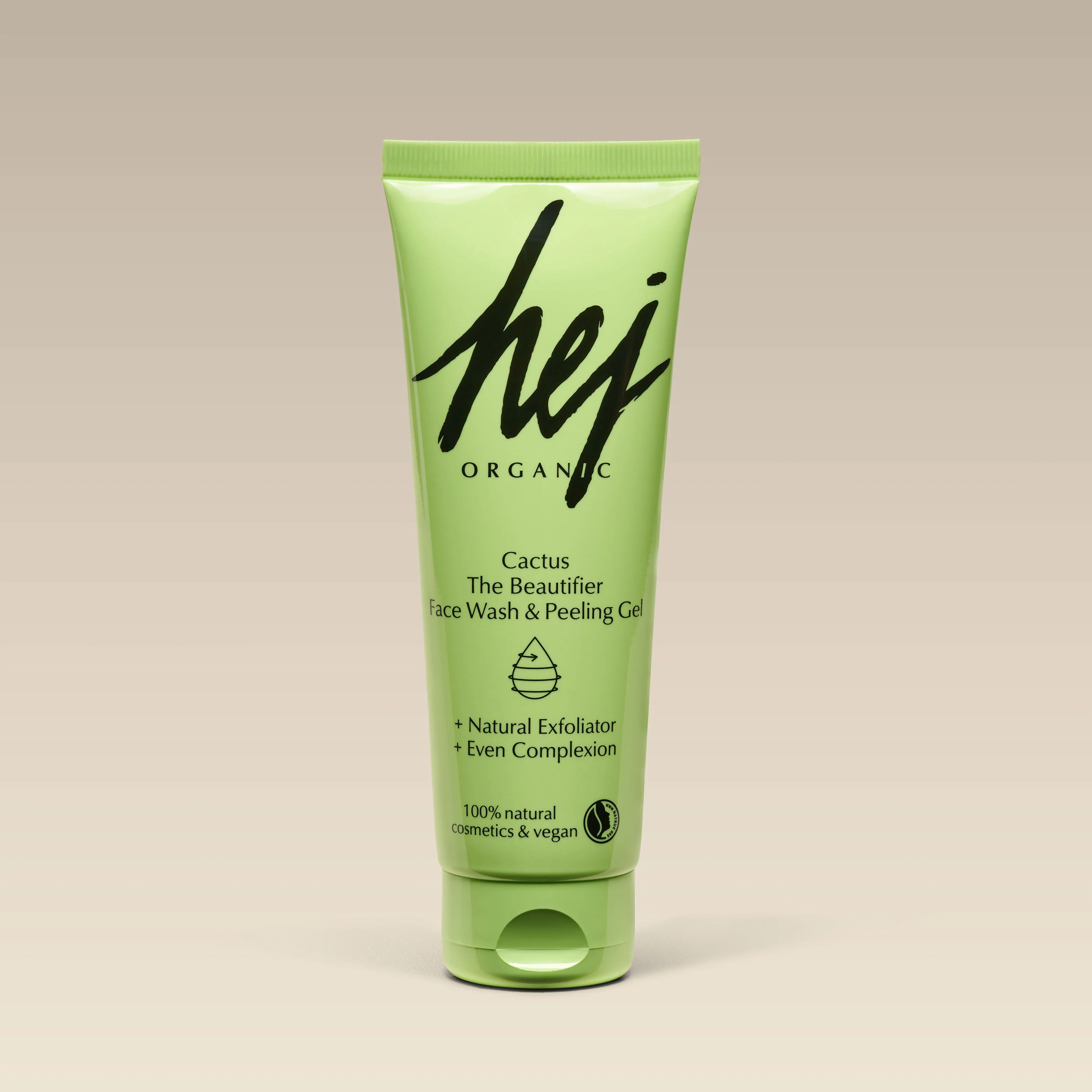 Hej Organic Čisticí pleťový gel a peeling 2v1 s kaktusem (125 ml) - Image 3