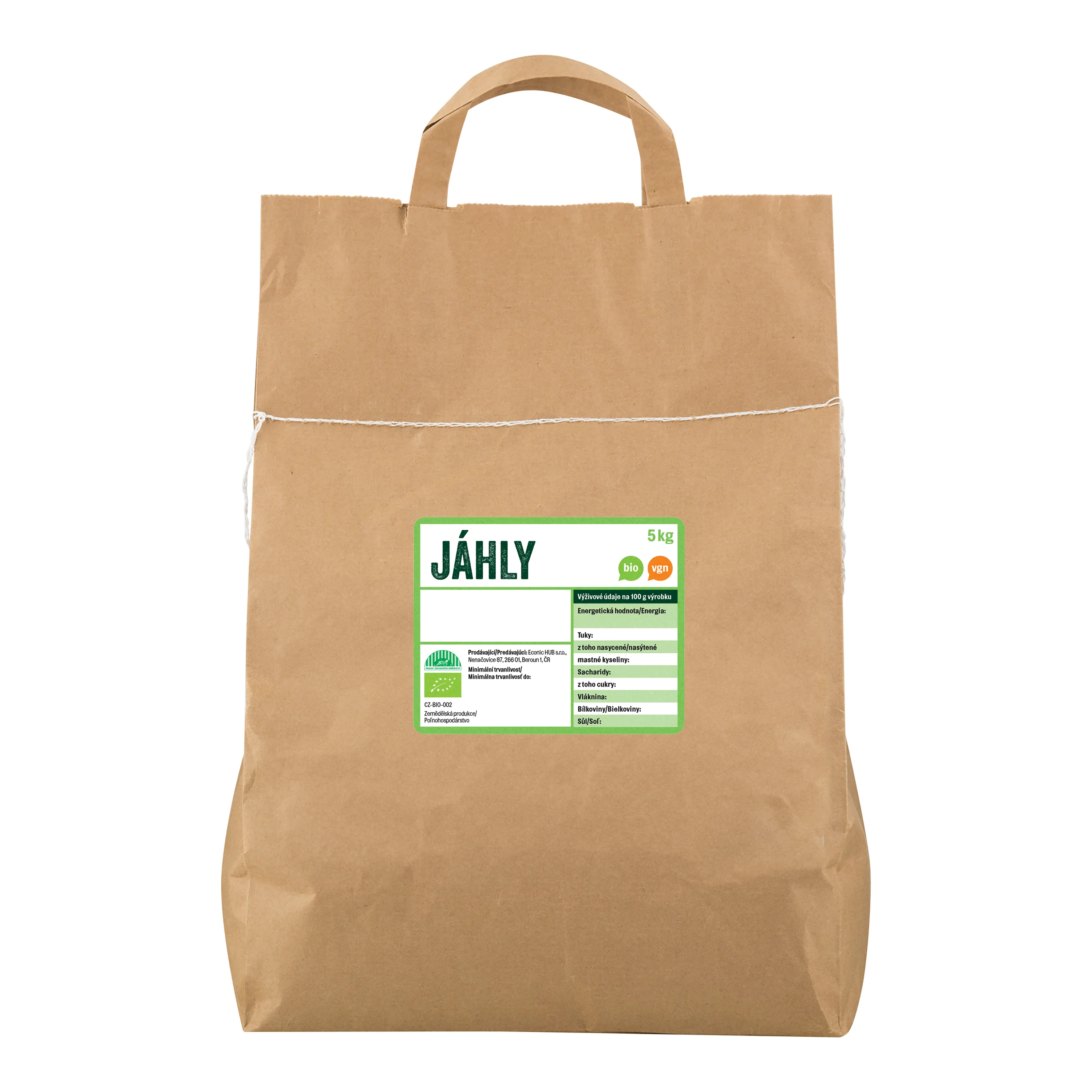 Jáhly 5 kg BIO COUNTRY LIFE