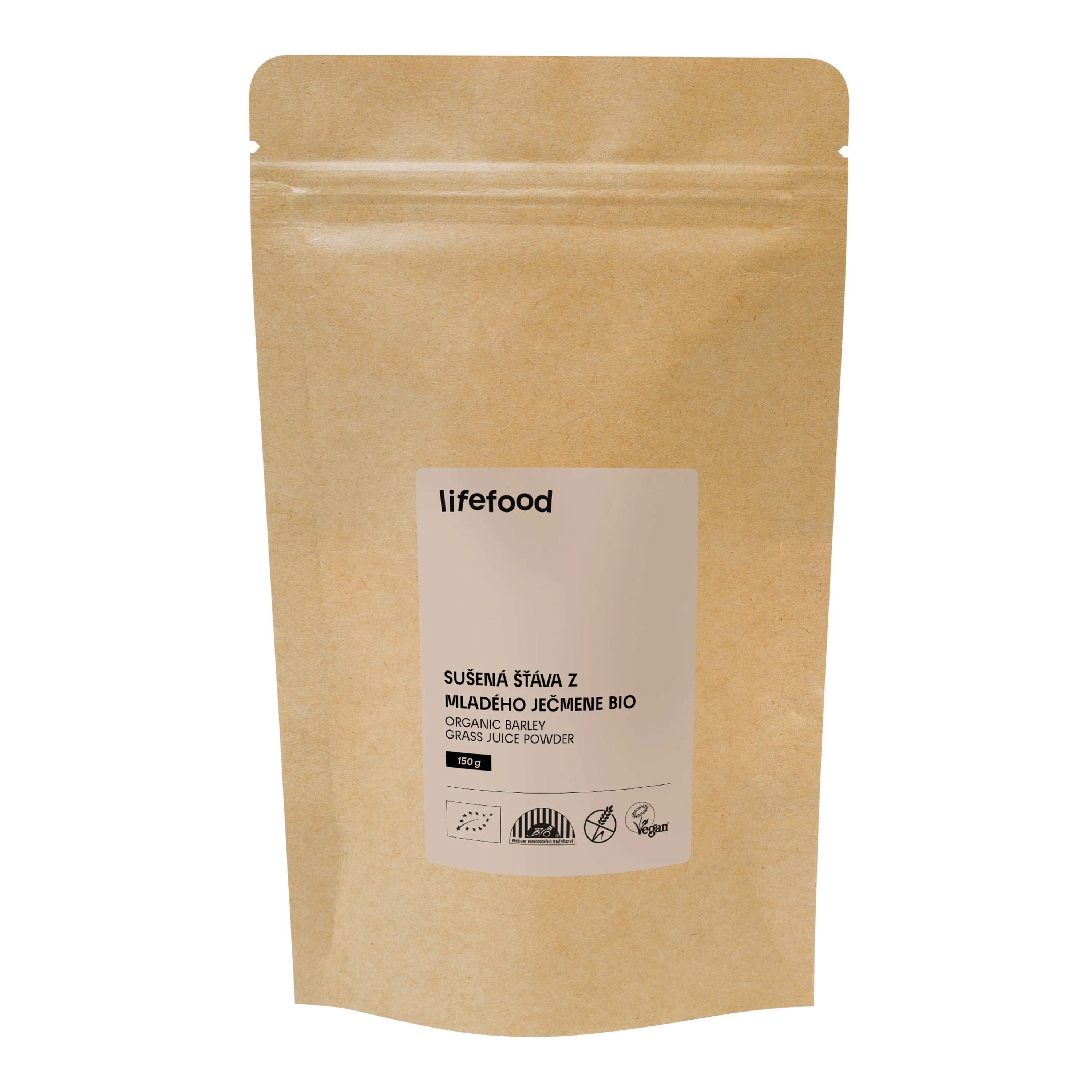 Lifefood Ječmen mladý sušená šťáva BIO (150 g)
