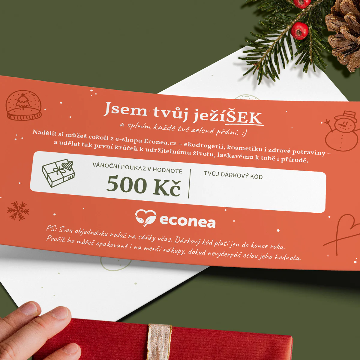 JežíŠEK - Fyzický dárkový poukaz k Vánocům - Image 2
