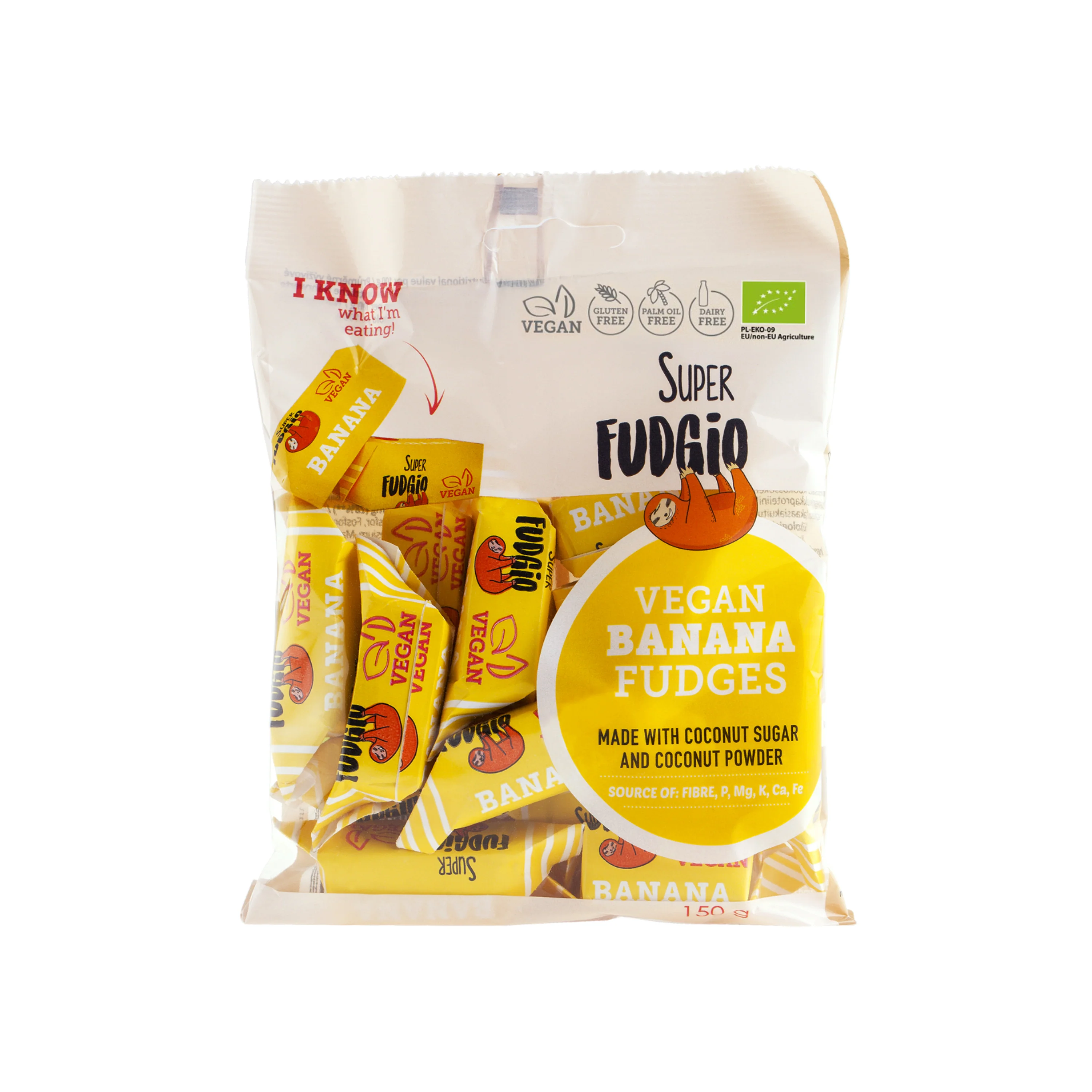 Superfudgio Karamely banán vegan BIO (150 g)