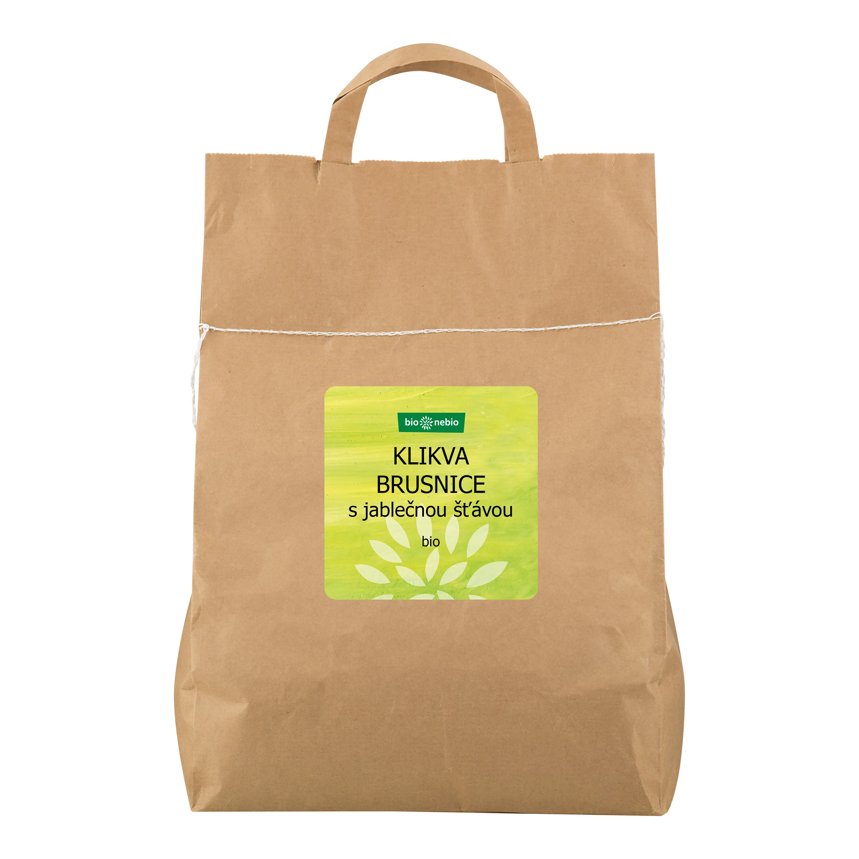 Bio Nebio Klikva brusnice s jablečnou šťávou BIO (2,5 kg)