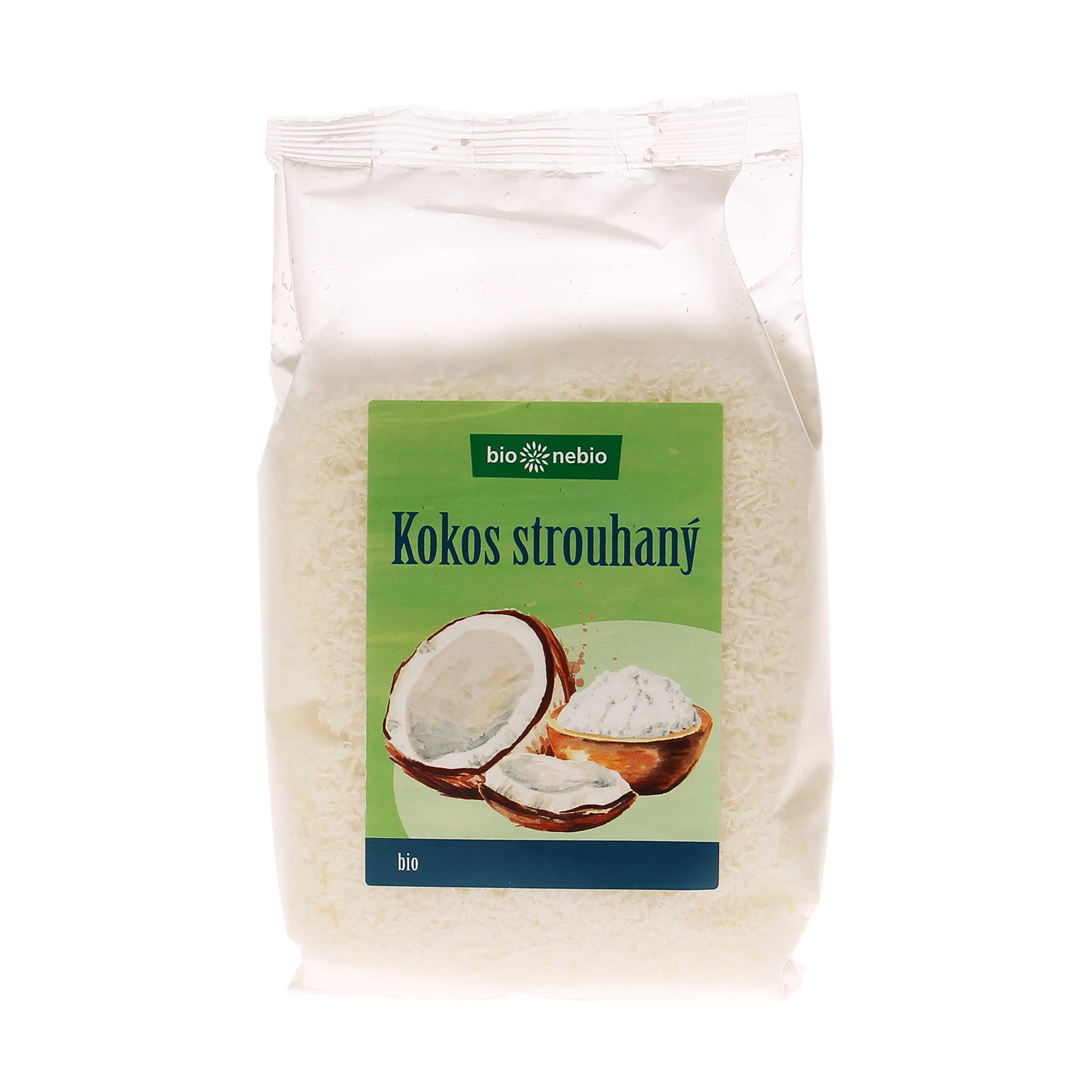 Kokos strouhaný 200 g BIO   BIO NEBIO