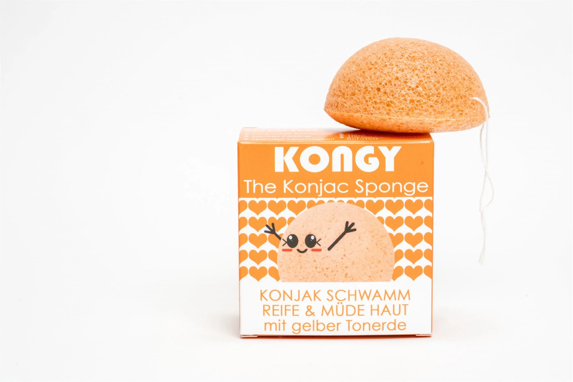 Kongy Konjaková houbička - žlutý jíl - Image 2