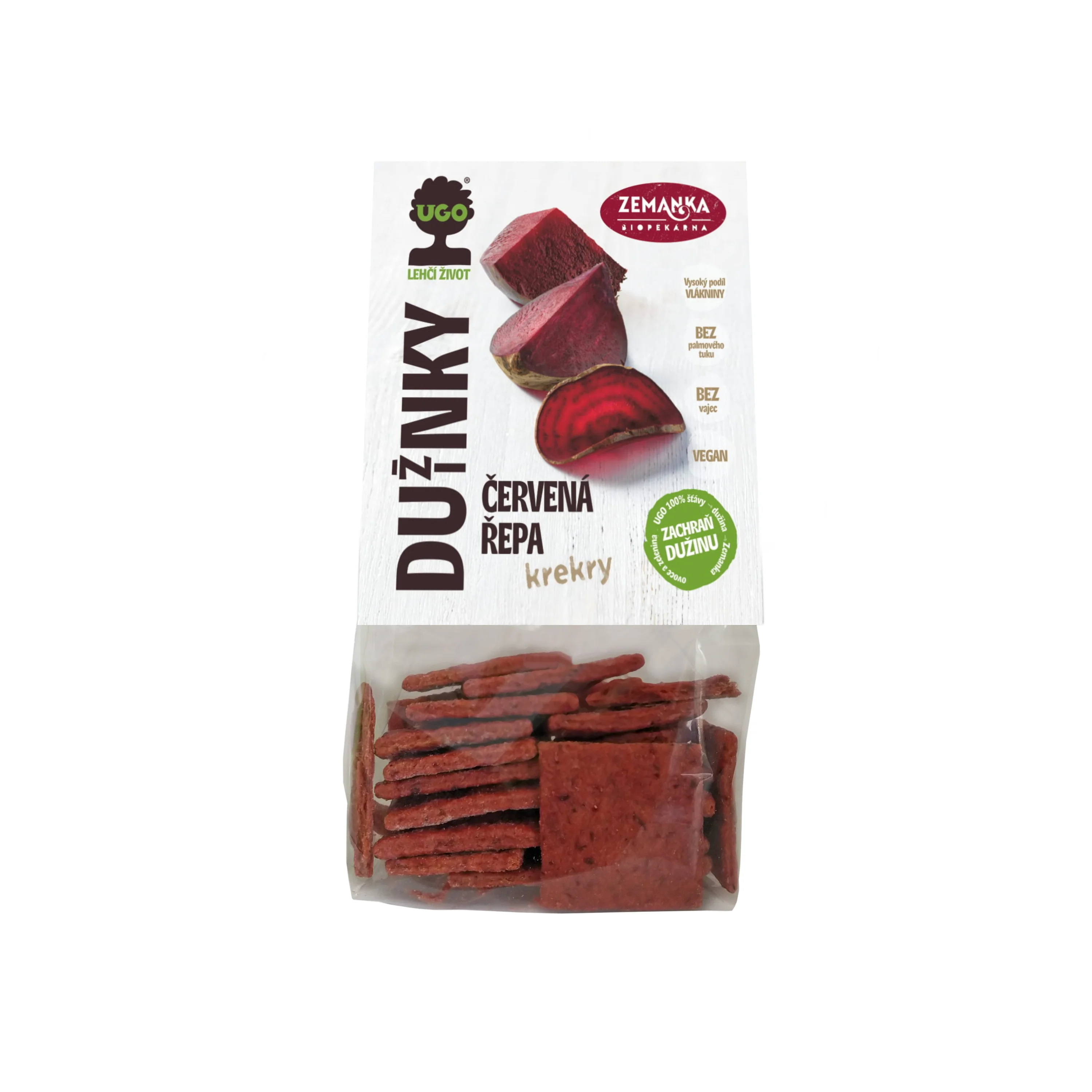 Zemanka Krekry slané s dužinou z červené řepy (100 g)