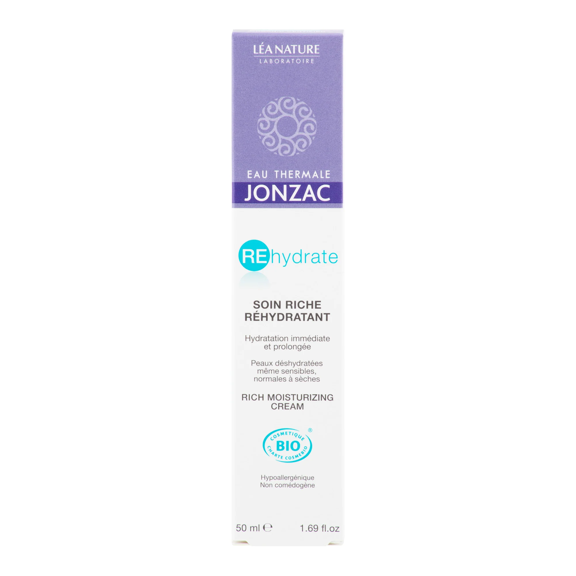 Krém bohatě hydratující REHYDRATE 50 ml BIO   JONZAC - Image 3