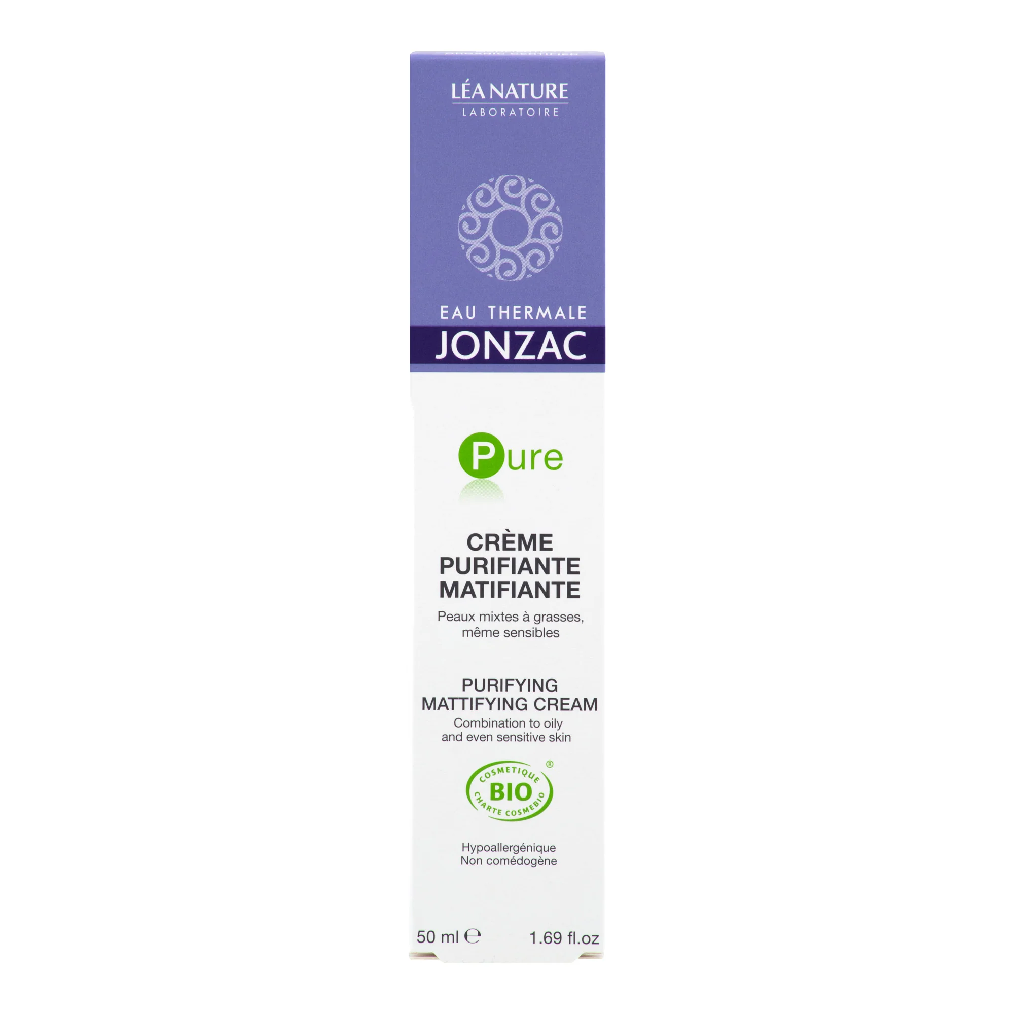 Krém čisticí matující PURE 50 ml BIO   JONZAC - Image 2