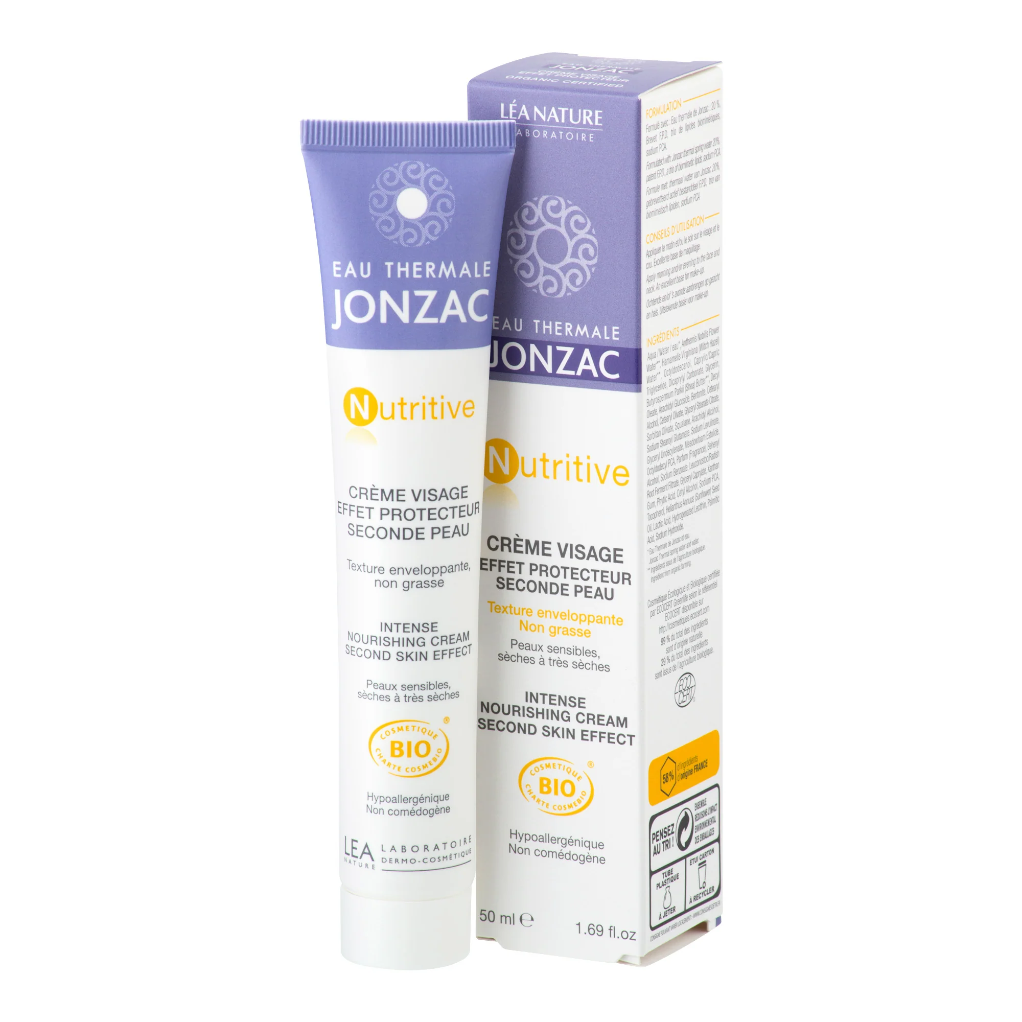 Krém ochranný výživný NUTRITIVE 50 ml BIO   JONZAC - Image 3