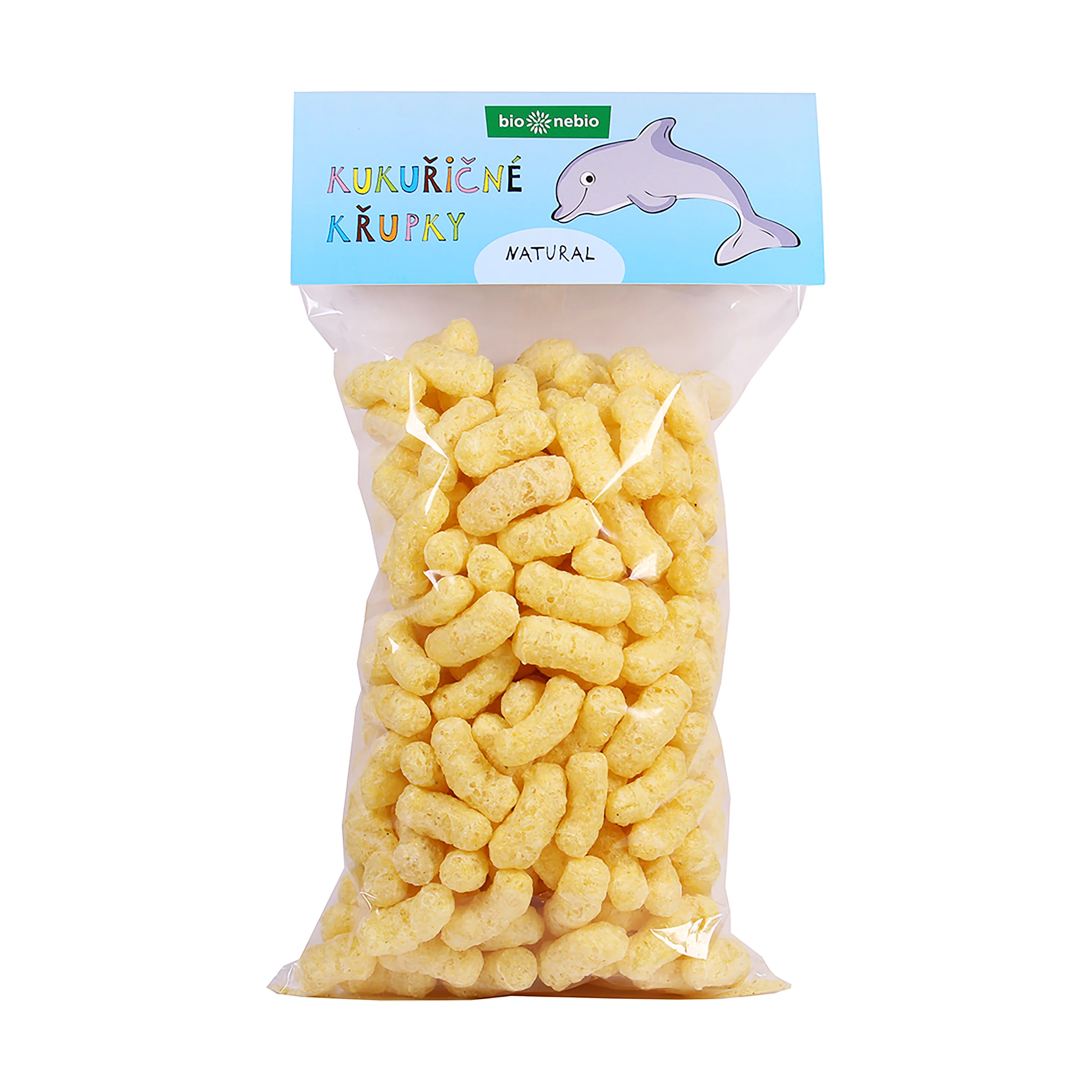 Křupky kukuřičné natural 100 g BIO BIO NEBIO