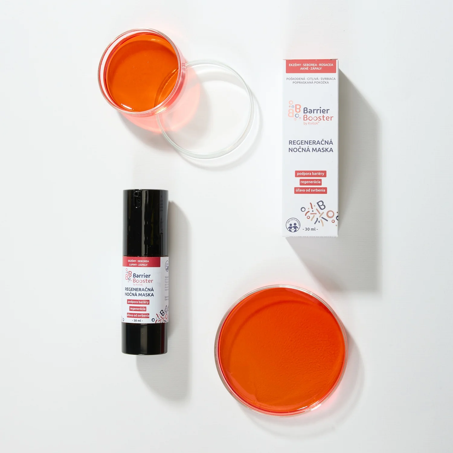 Kvitok Barrier Booster Regenerační noční maska (30 ml) - Image 4