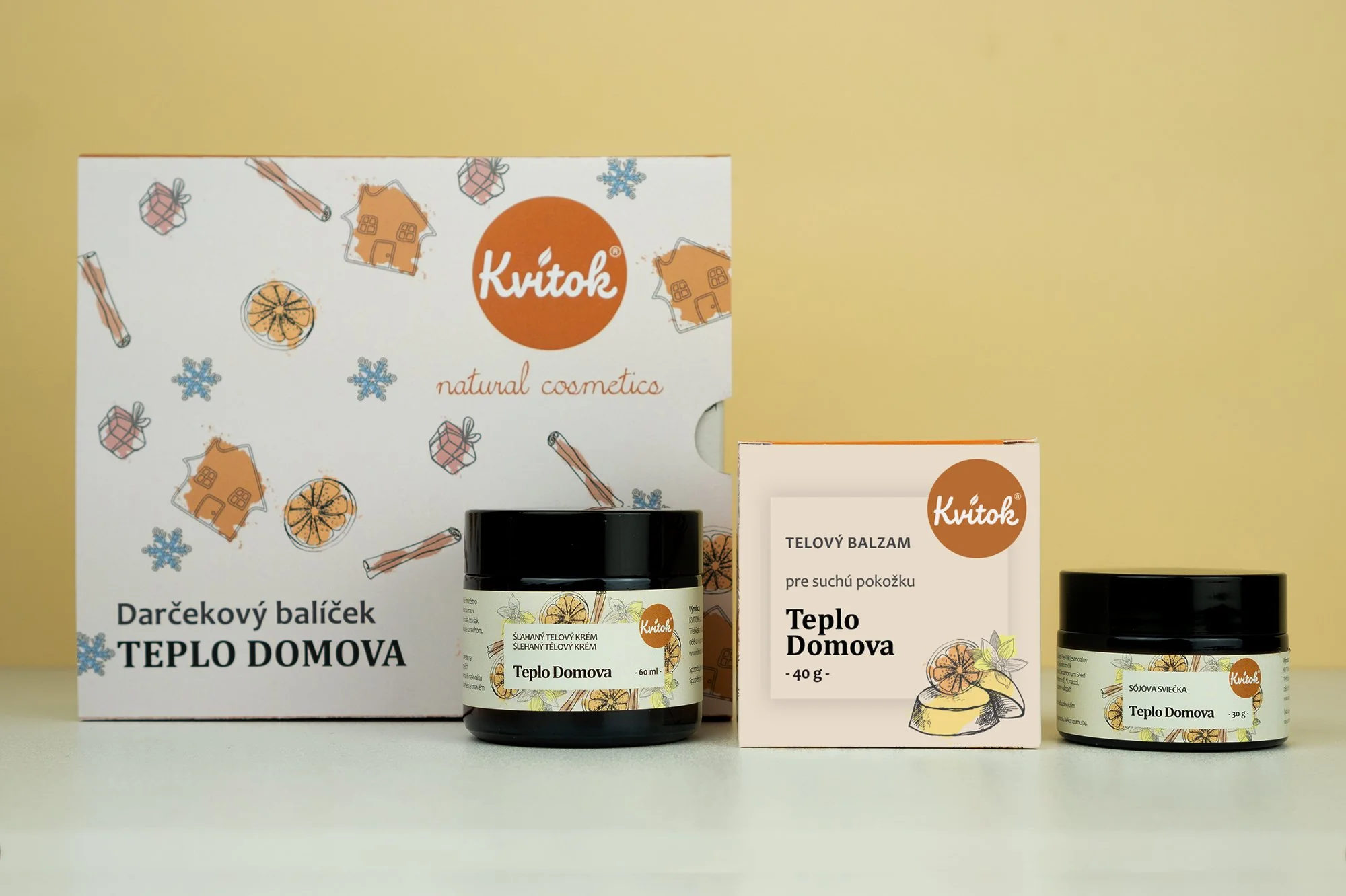 Kvitok Dárkový kosmetický balíček Teplo domova - Image 2