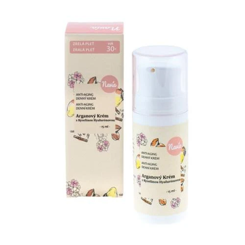 Kvitok Denní arganový krém pro zralou pleť 30+ (30 ml) - Image 4