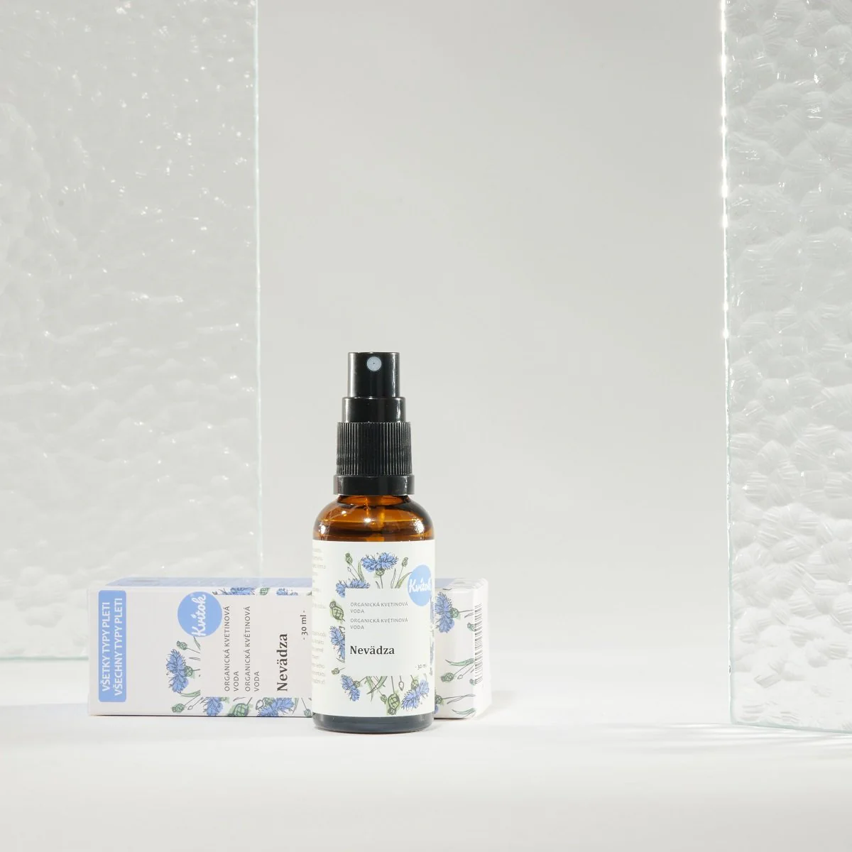 Kvitok Květová voda - chrpa BIO (30 ml) - Image 2