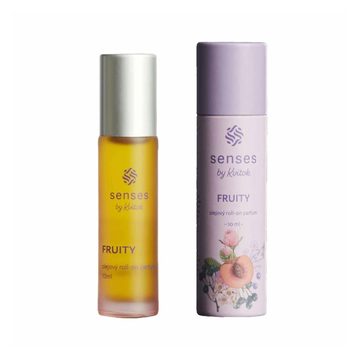 Kvitok Senses Roll-on olejový parfém Fruity (10 ml)