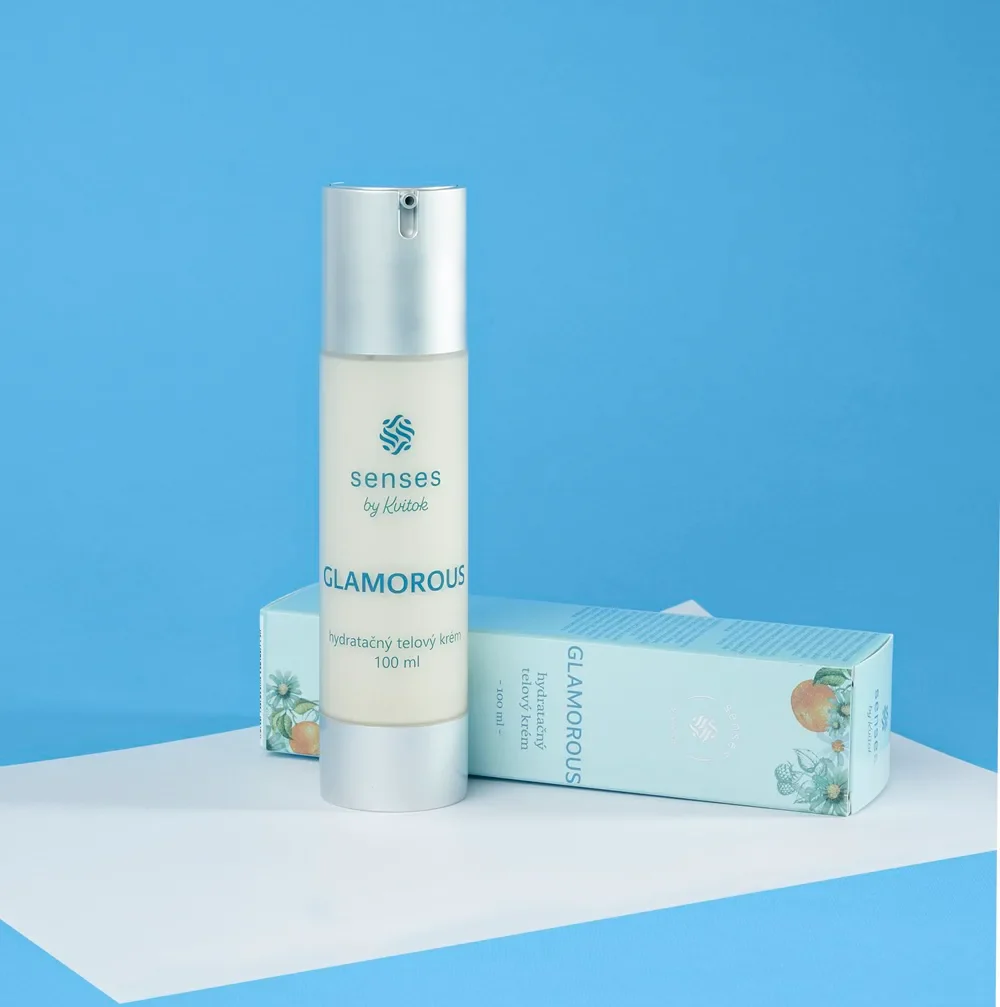 Kvitok Senses Hydratační tělový krém Glamorous (100 ml) - Image 4