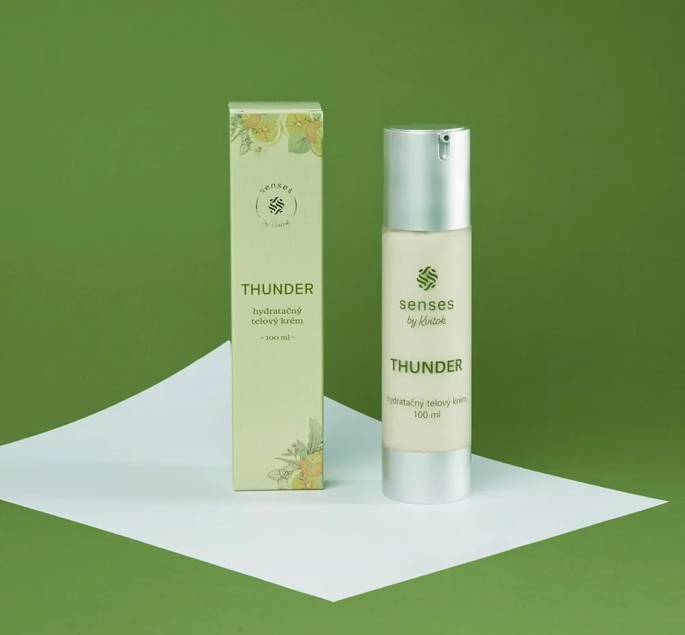 Kvitok Senses Hydratační tělový krém Thunder (100 ml) - Image 4