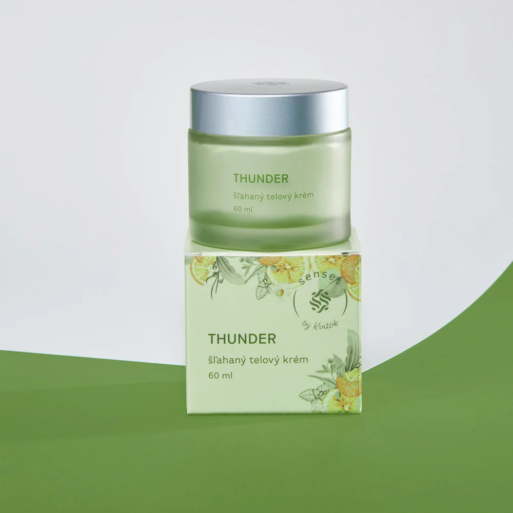 Kvitok Senses Šlehaný tělový krém Thunder (60 ml) - Image 4