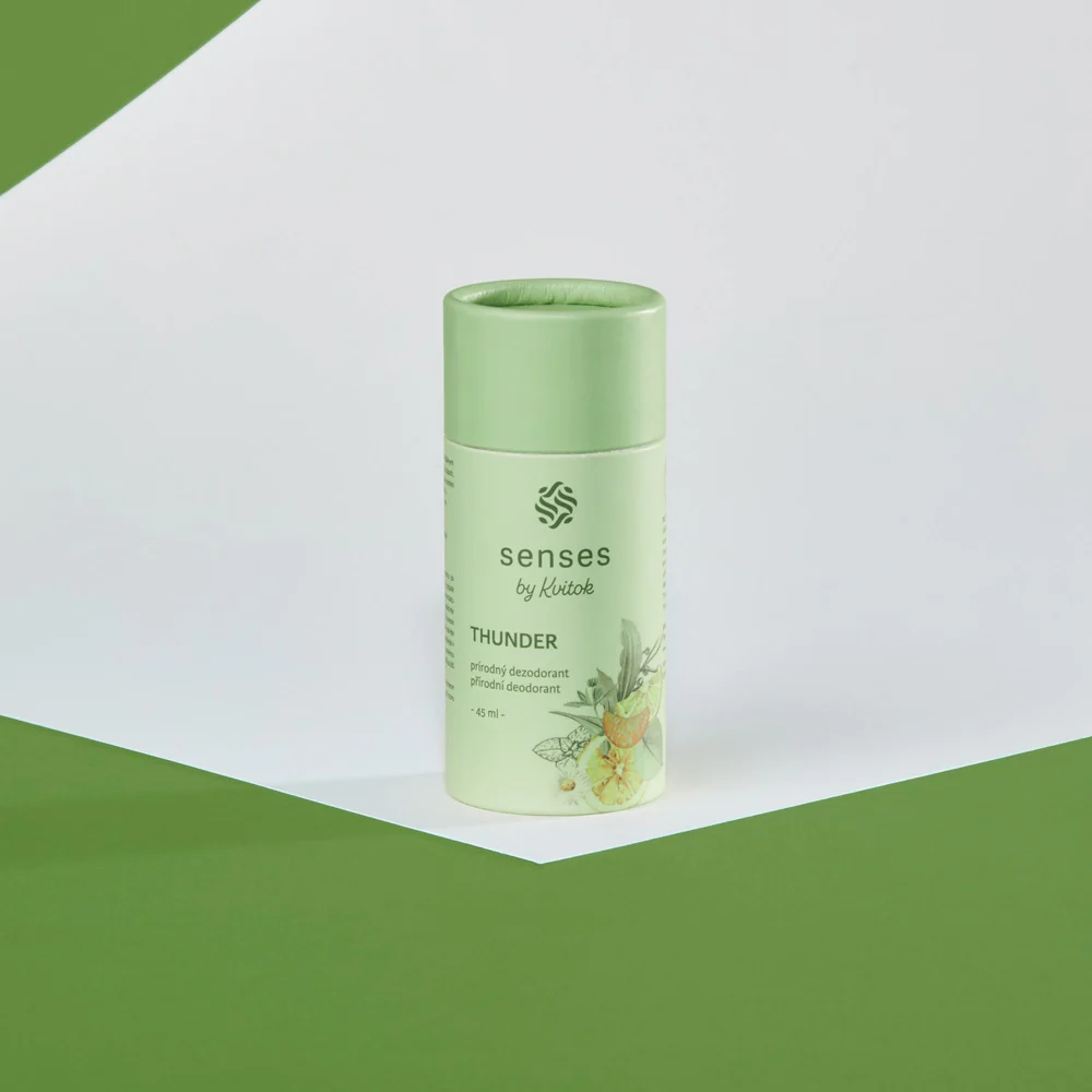 Kvitok Senses Tuhý deodorant Thunder (45 ml) - Image 2
