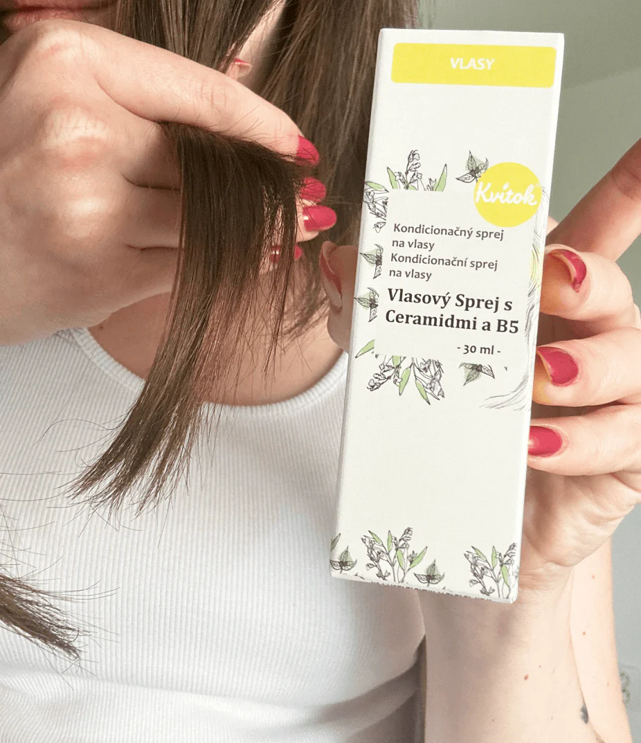 Kvitok Sprej na rozčesání a ochranu vlasů (30 ml) - Image 4