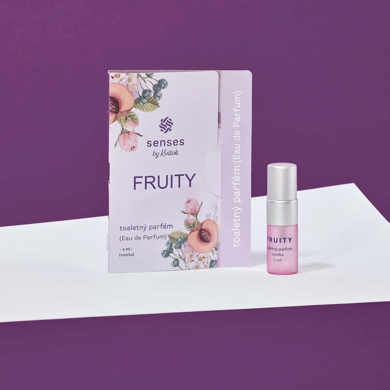 Kvitok Senses Toaletní parfém Fruity - vzorek (2 ml) - Image 2