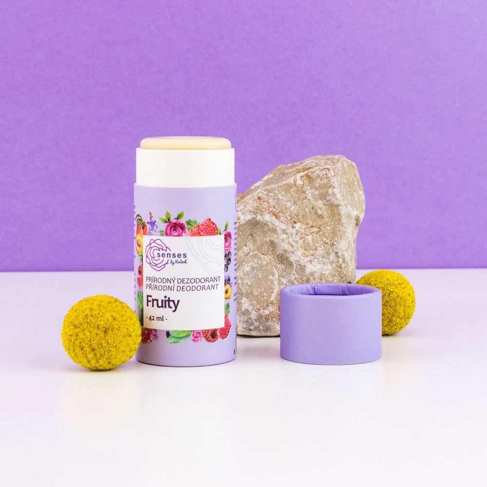 Kvitok Senses Tuhý deodorant Fruity (45 ml) - Image 2