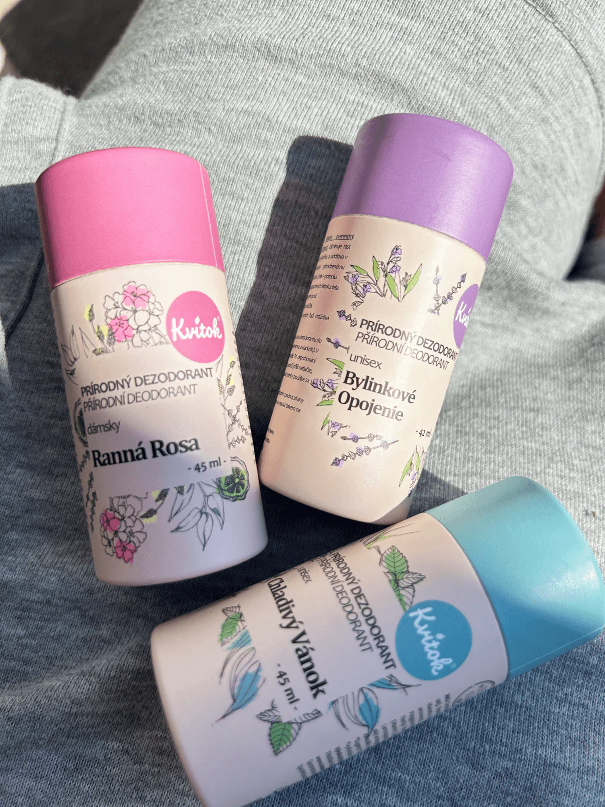 Kvitok Tuhý deodorant Ranní rosa (42 ml) - Image 3