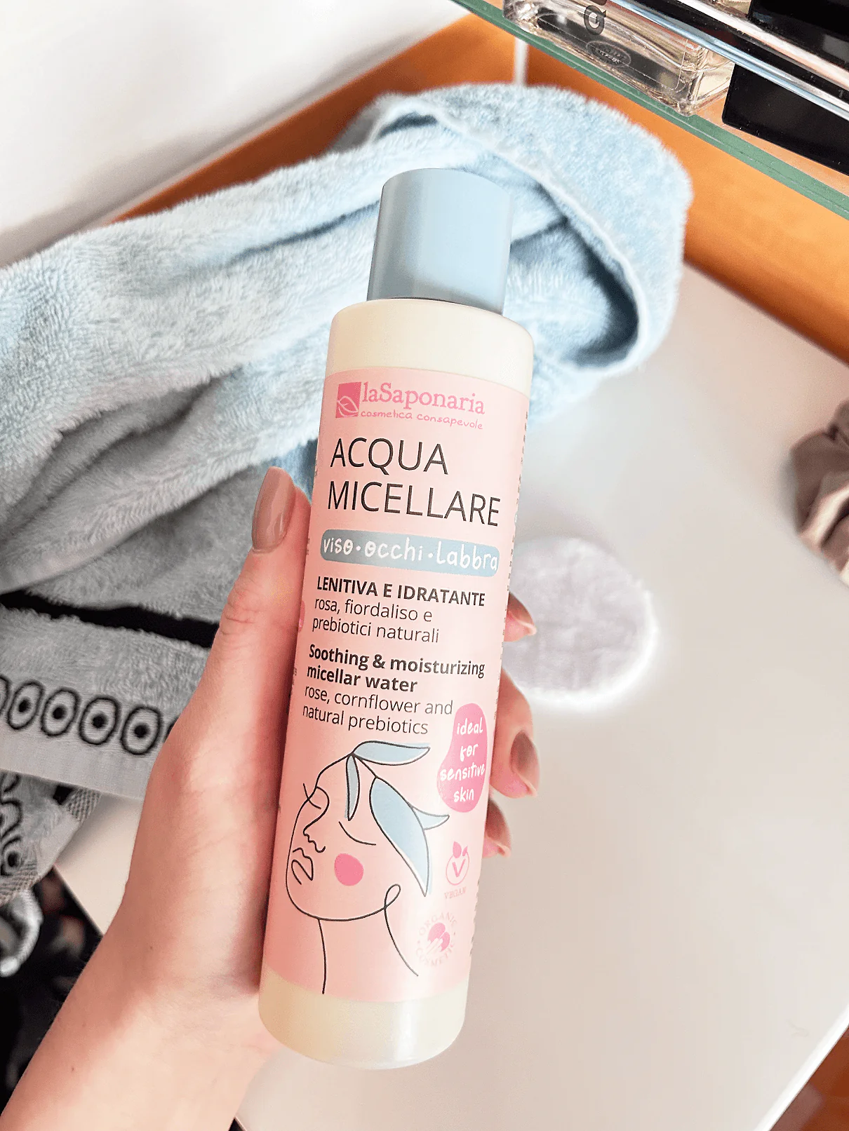 laSaponaria Hydratační micelární voda s prebiotiky (200 ml) - Image 2
