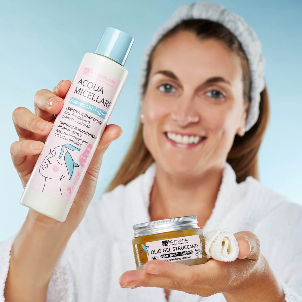 laSaponaria Hydratační micelární voda s prebiotiky (200 ml) - Image 7