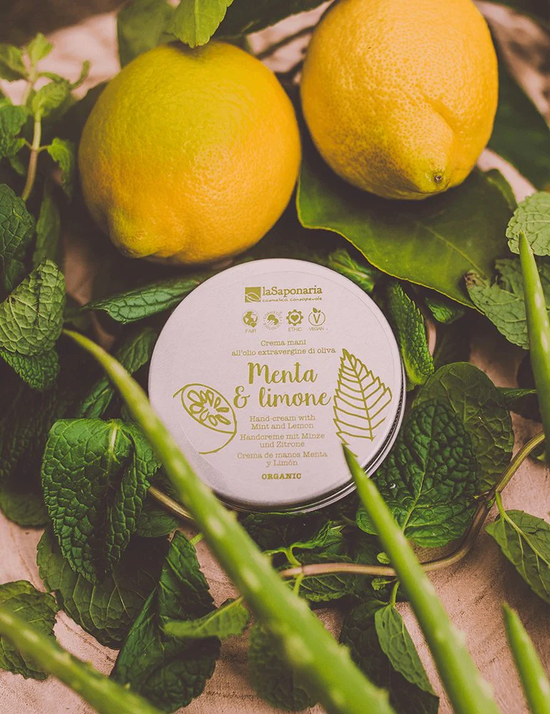 laSaponaria Krém na ruce s mátou a citrónem BIO (60 ml) - Image 3