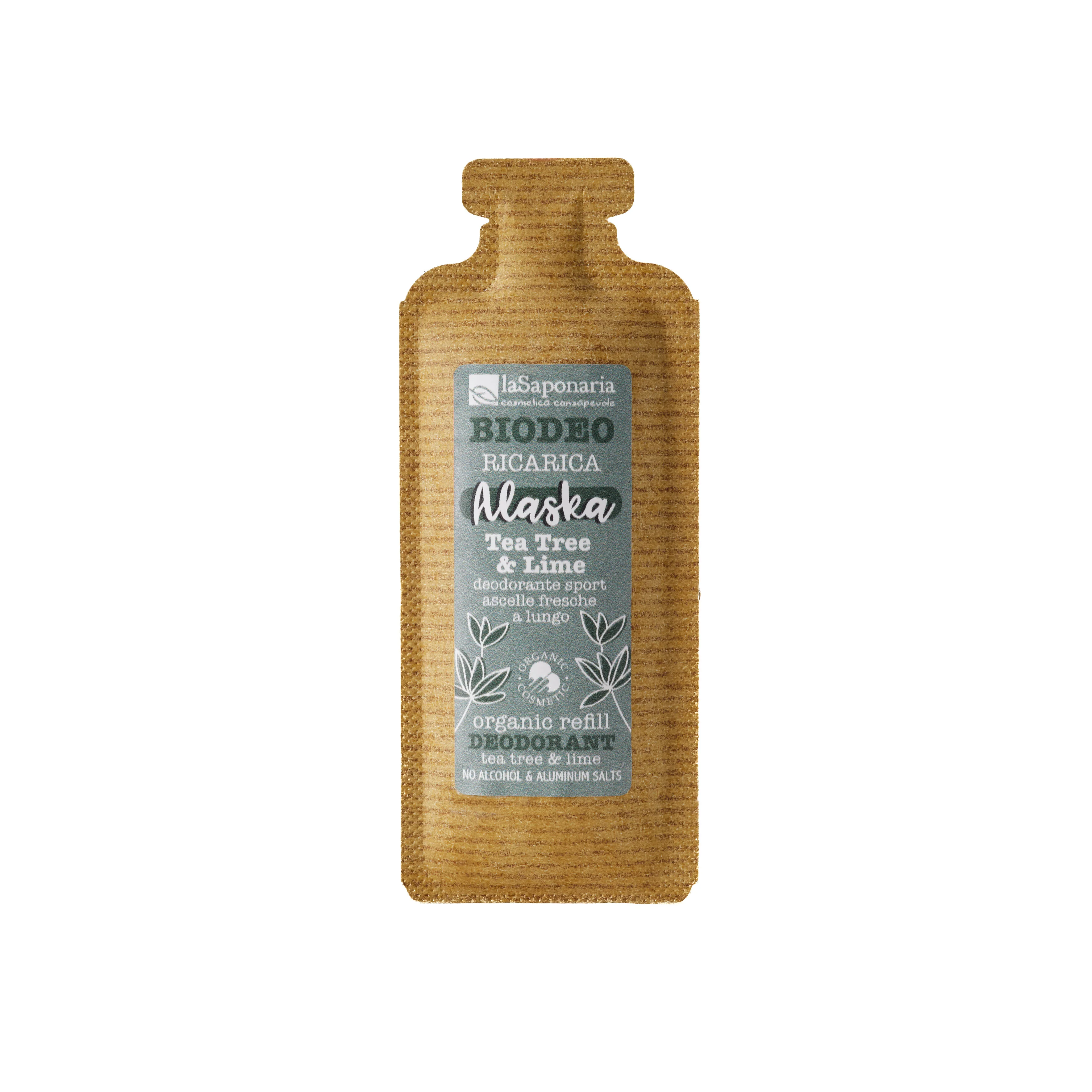 laSaponaria Náplň do roll-on deodorantu Alaska - Limeta & Šalvěj BIO (40 ml)