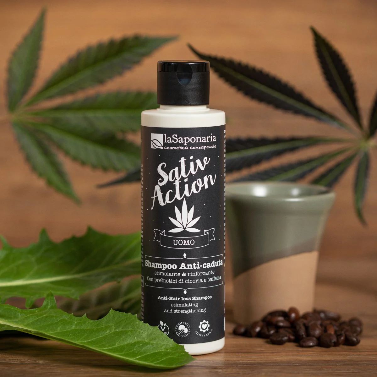 laSaponaria Šampon proti vypadávání vlasů pro pány BIO (150 ml) - Image 3