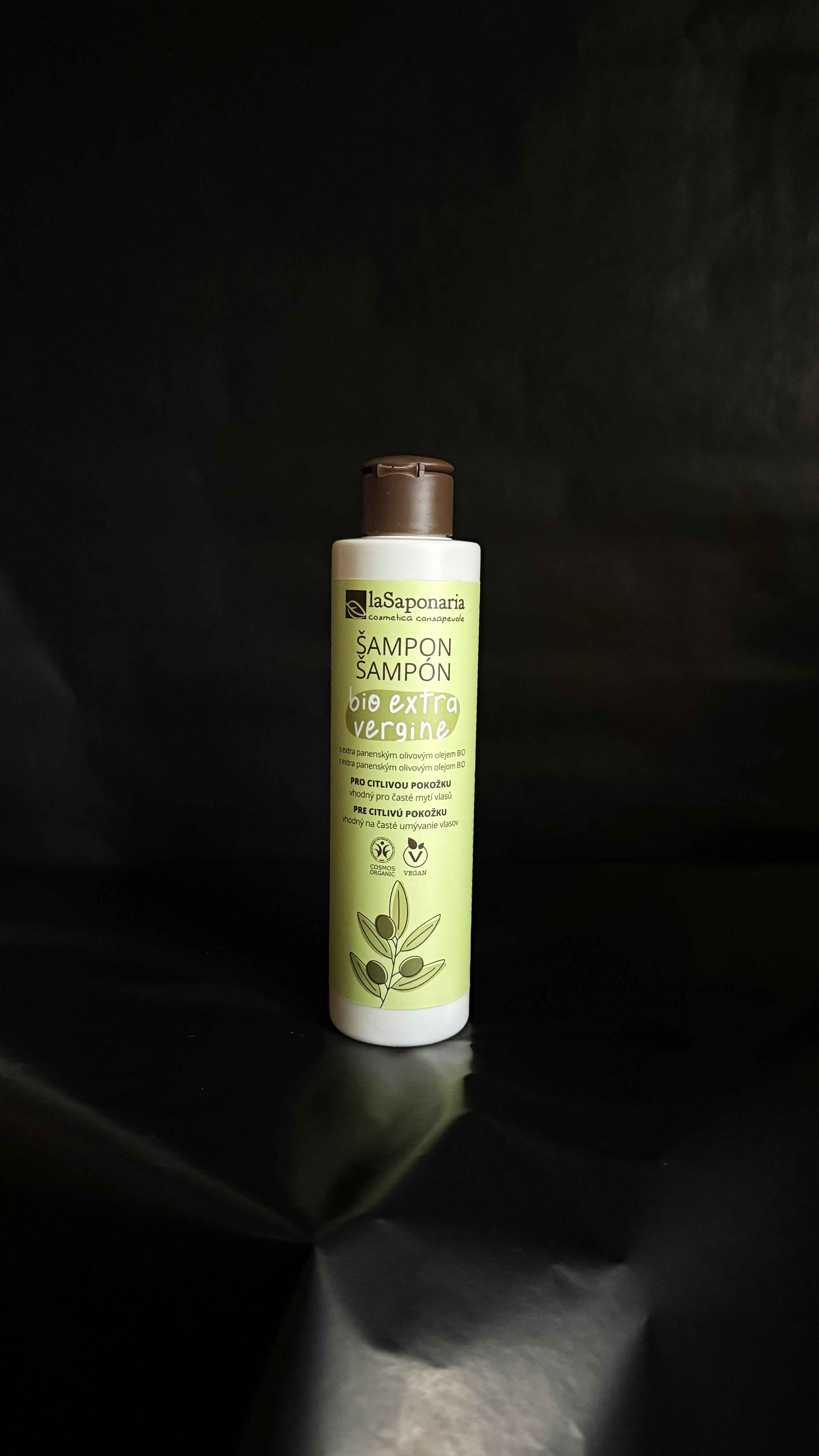 laSaponaria Šampon s extra panenským olivovým olejem BIO (200 ml) - Image 4
