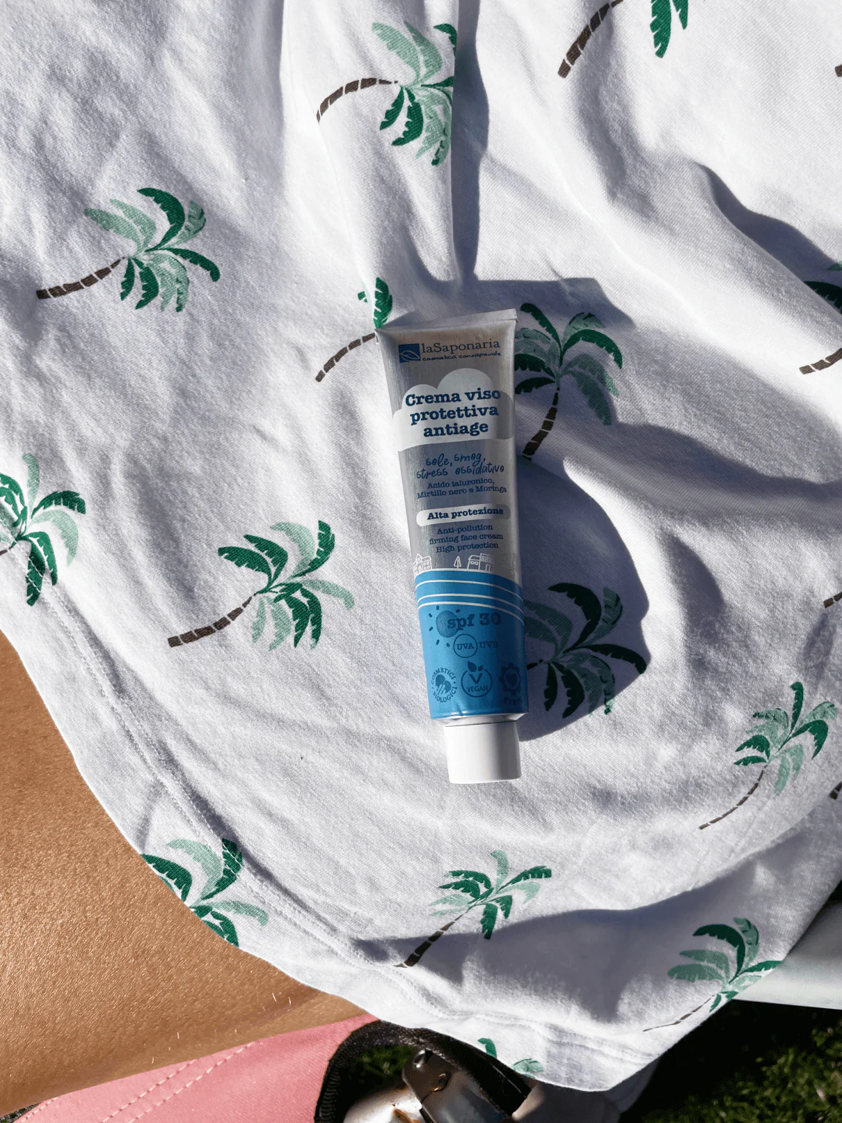 laSaponaria Zpevňující a ochranný pleťový krém SPF 30 BIO (40 ml) - Image 3