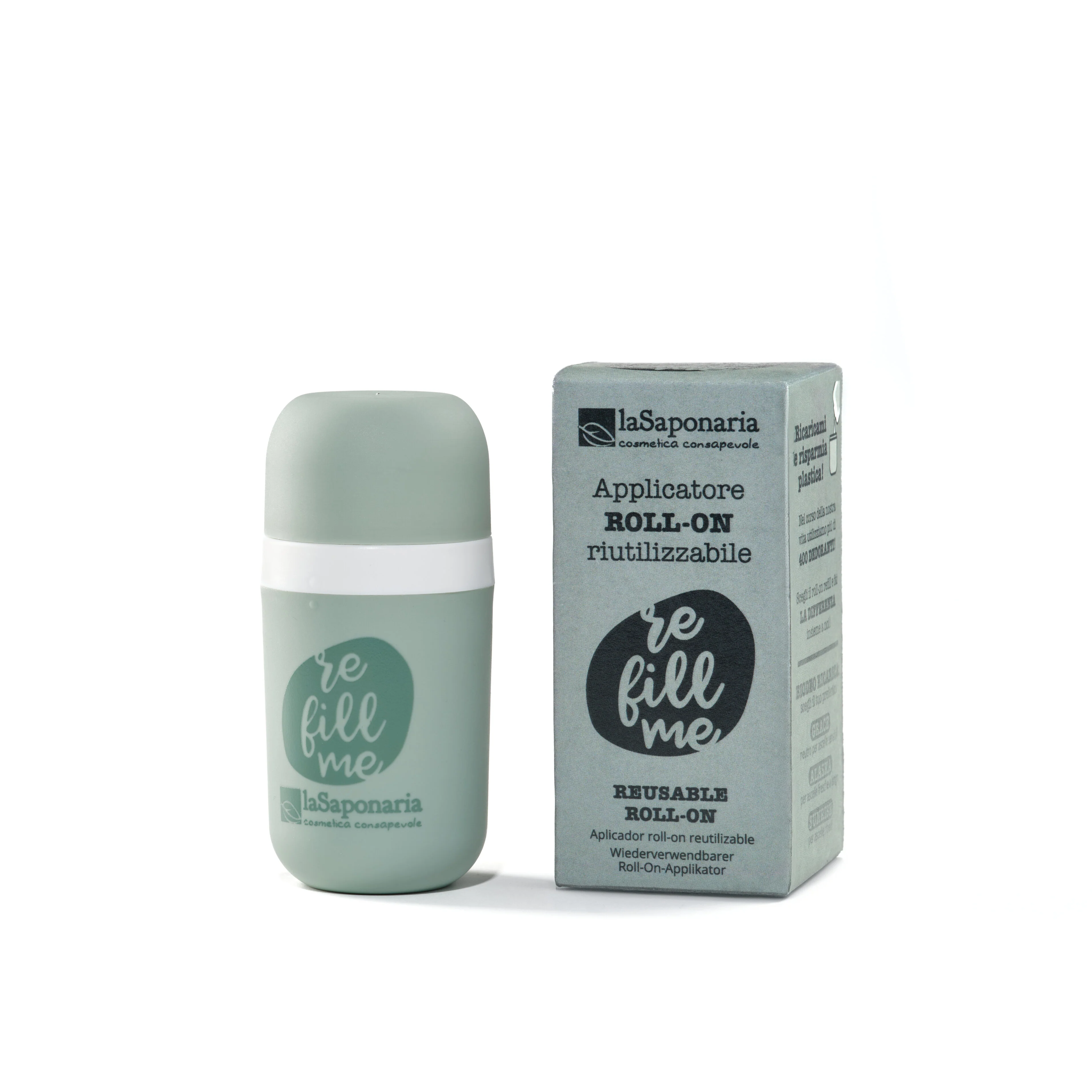 laSaponaria Zvýhodněná sada Aplikátor na roll-on deodorant + náplň Sunrise (40 ml) - Image 4