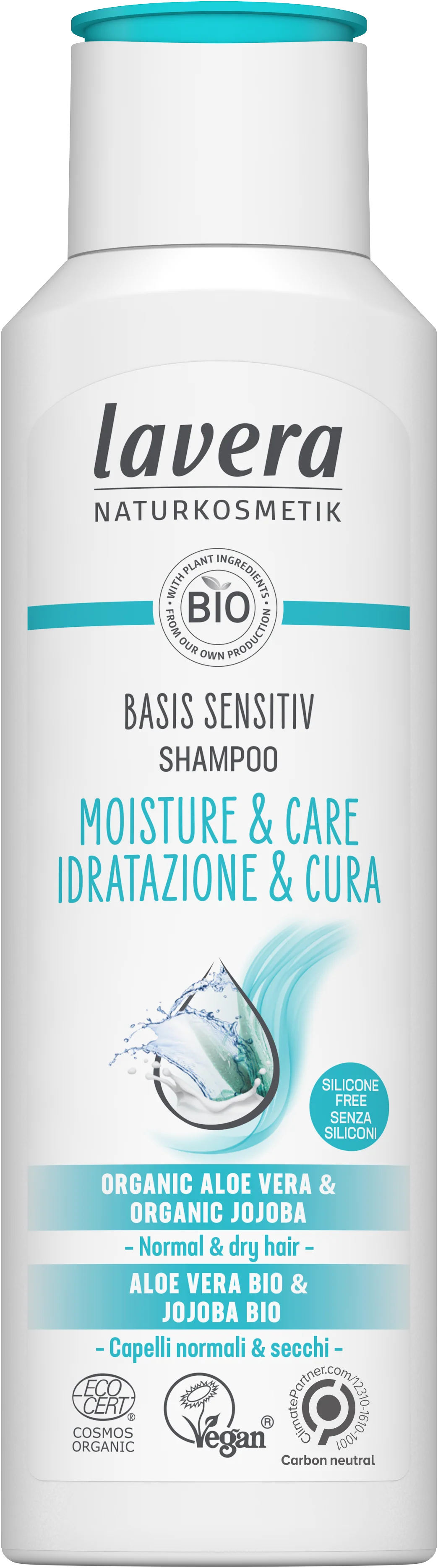 Lavera Basis Sensitive Hydratační šampon Moisture & Care BIO (250 ml)