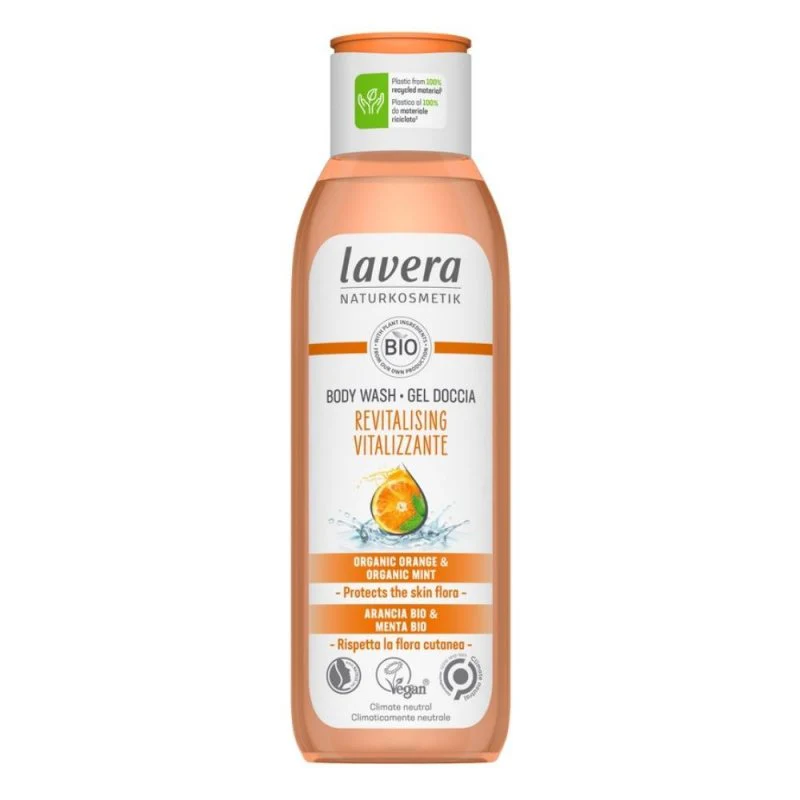 Lavera Revitalizující Sprchový gel s pomeranč.-mátovou vůní