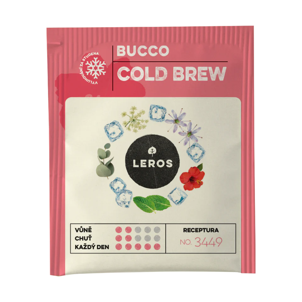 LEROS Bylinná směs Bucco Cold Brew - nálev. sáčky (20 x 1,5 g) - Image 2