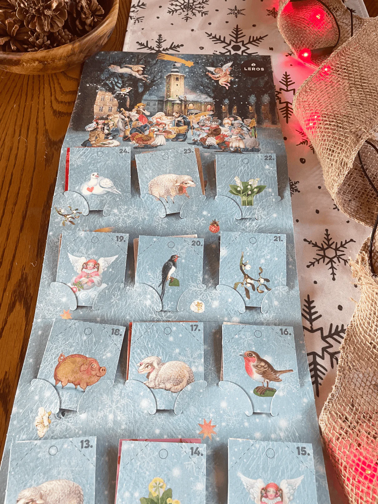 LEROS Bylinný adventní kalendář (24 nálev. sáčků) - Betlém - Image 10