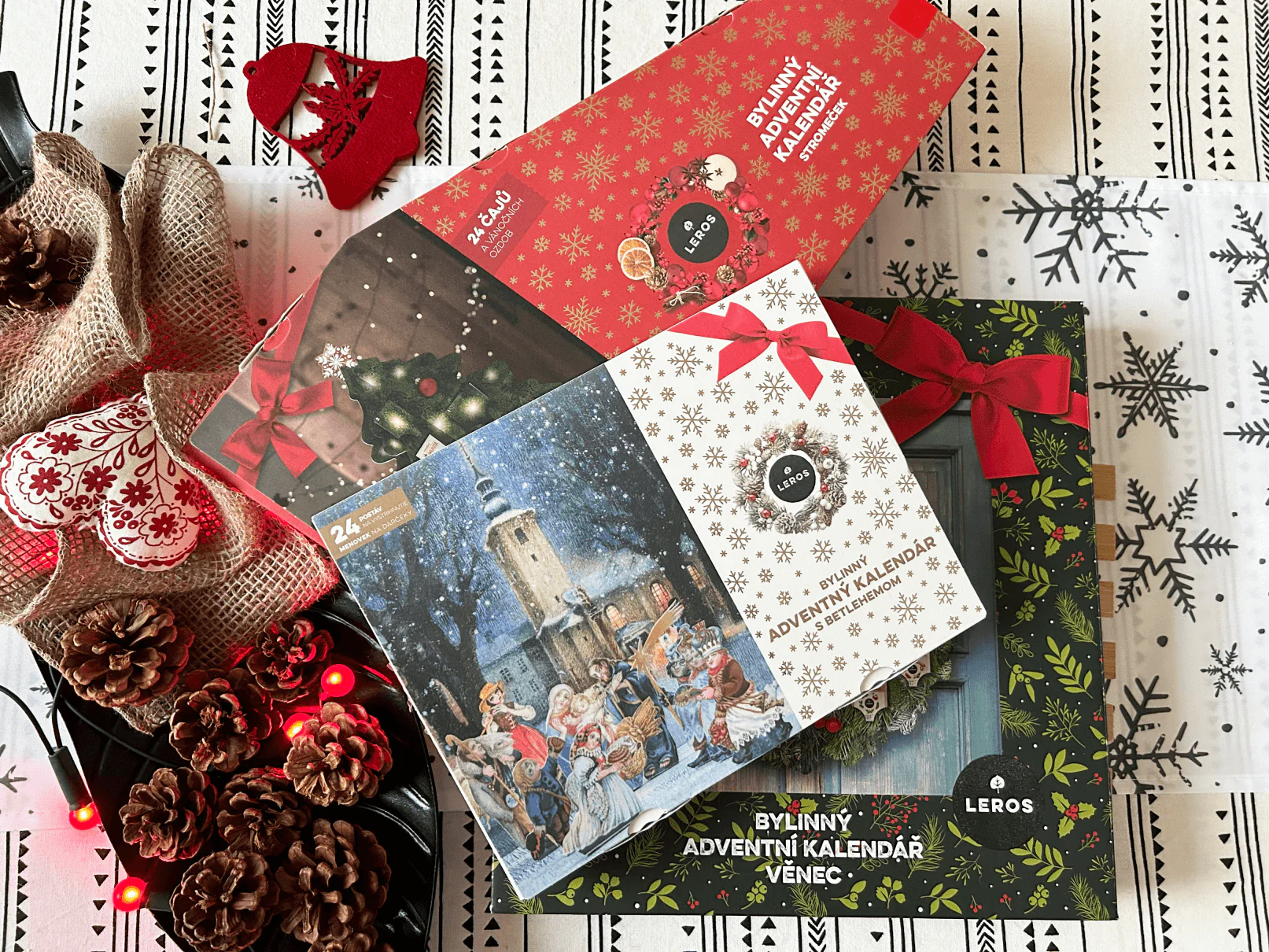 LEROS Bylinný adventní kalendář (24 nálev. sáčků) - Betlém - Image 11