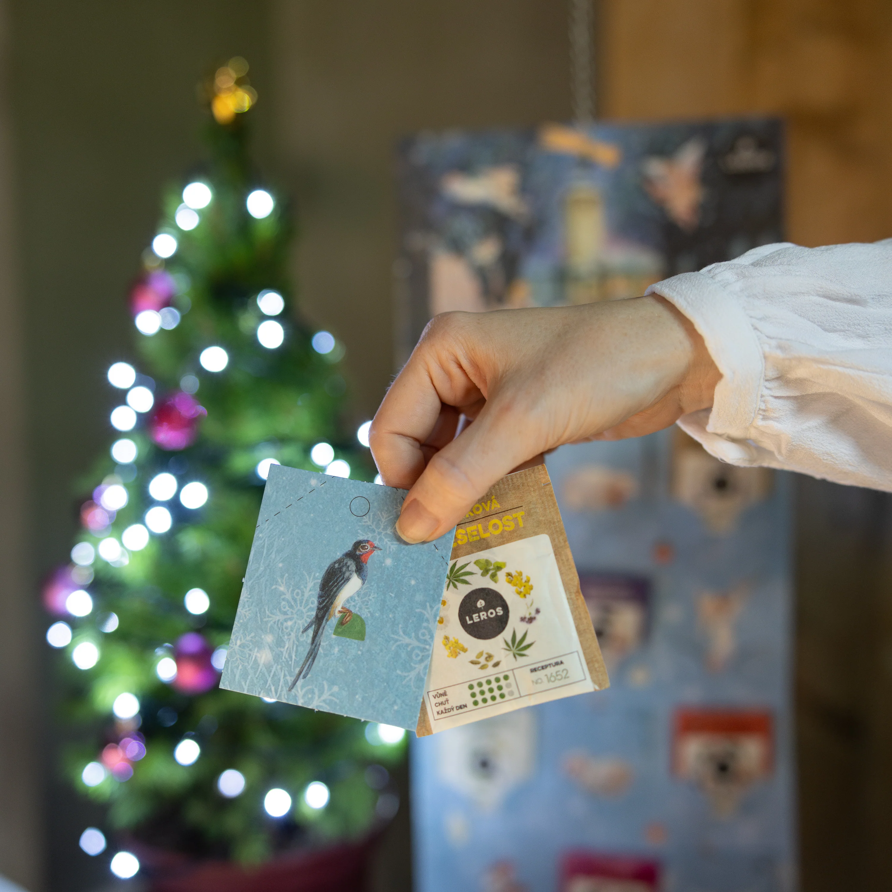 LEROS Bylinný adventní kalendář (24 nálev. sáčků) - Betlém - Image 6