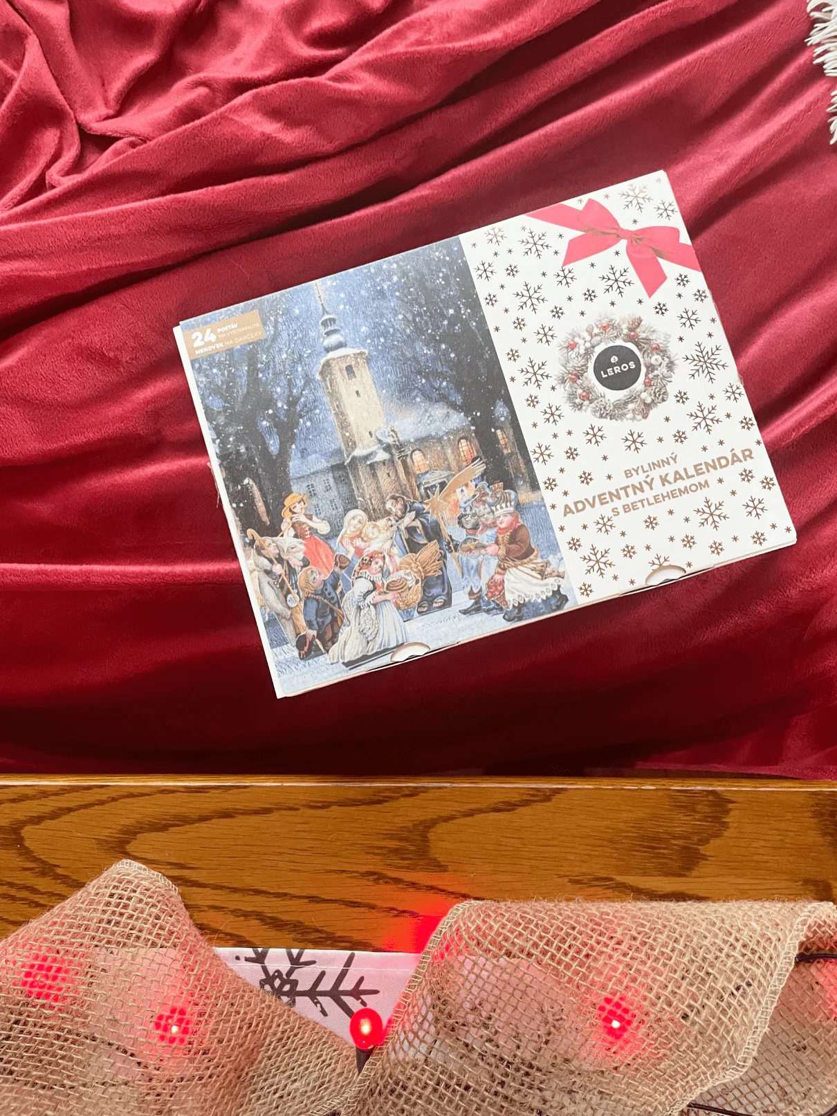 LEROS Bylinný adventní kalendář (24 nálev. sáčků) - Betlém - Image 7
