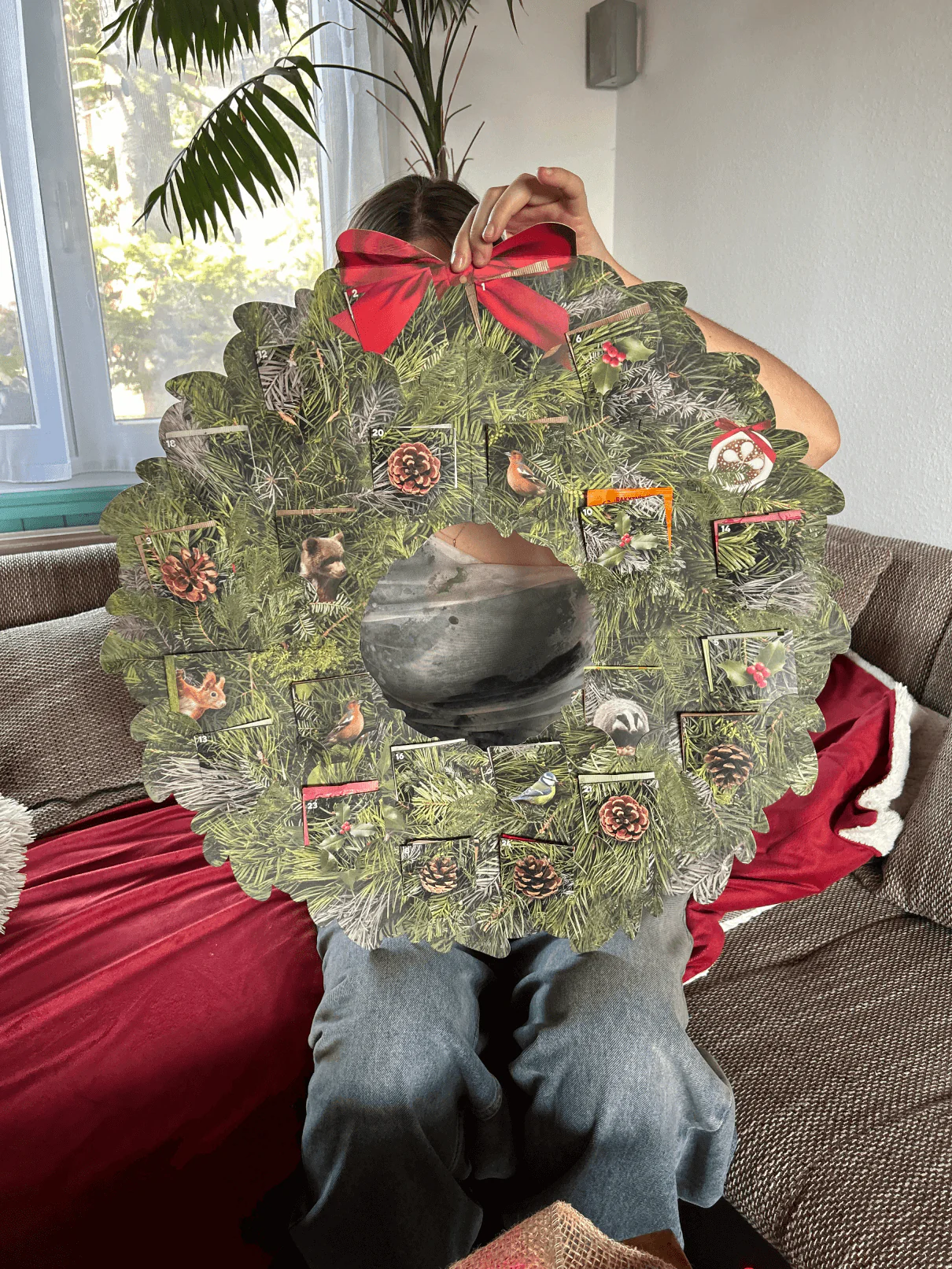 LEROS Bylinný adventní kalendář (24 nálev. sáčků) - Věnec - Image 5