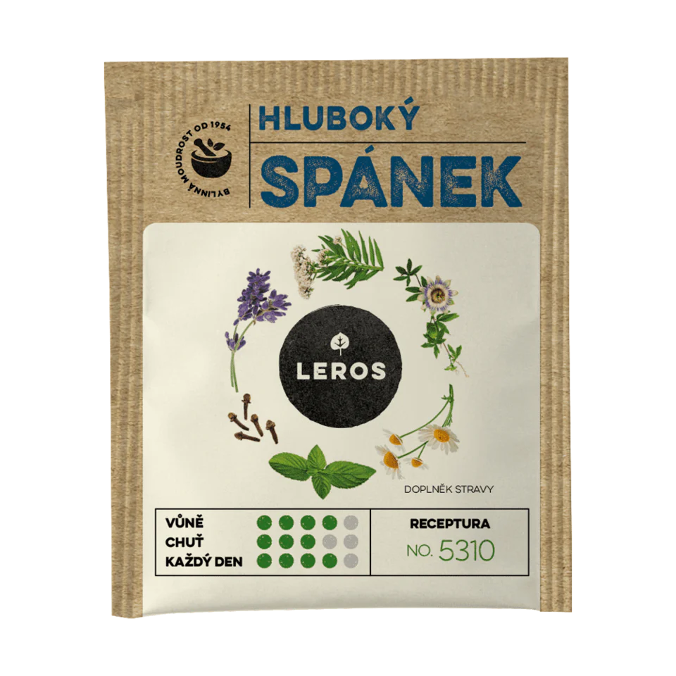 LEROS Bylinný čaj Hluboký spánek - nálev. sáčky (20 x 1 g) - Image 2
