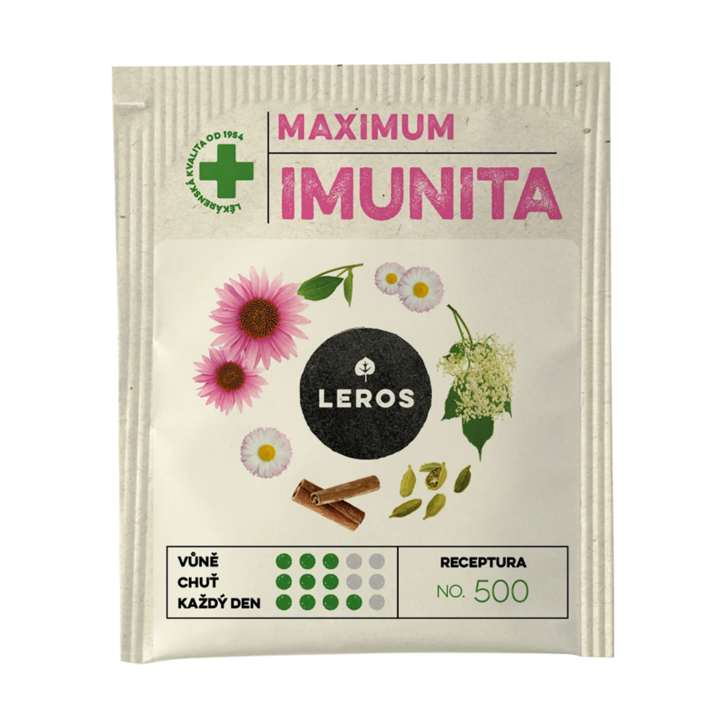 LEROS Bylinný čaj Maximum Imunita - nálev. sáčky (20 x 1,2 g) - Image 2
