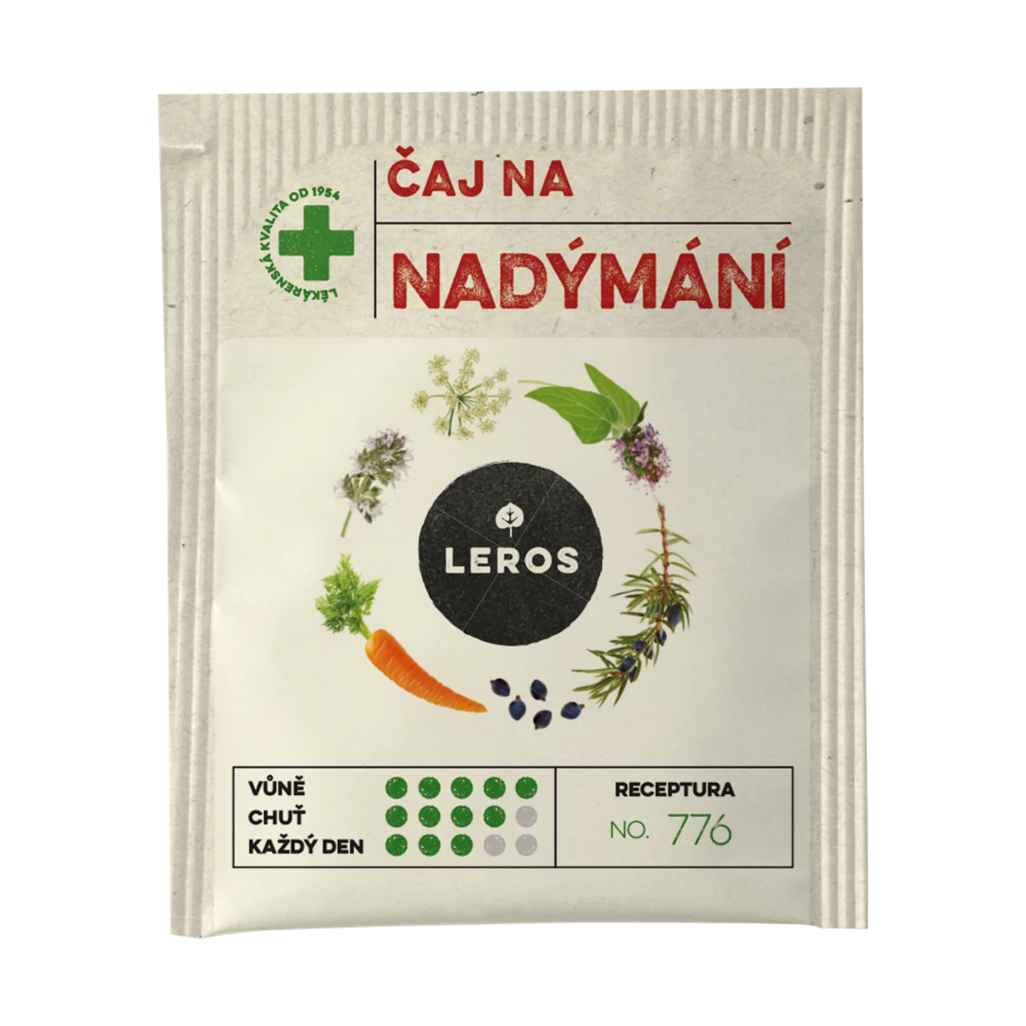 LEROS Bylinný čaj na nadýmání - nálev. sáčky (20 x 1,5 g) - Image 2